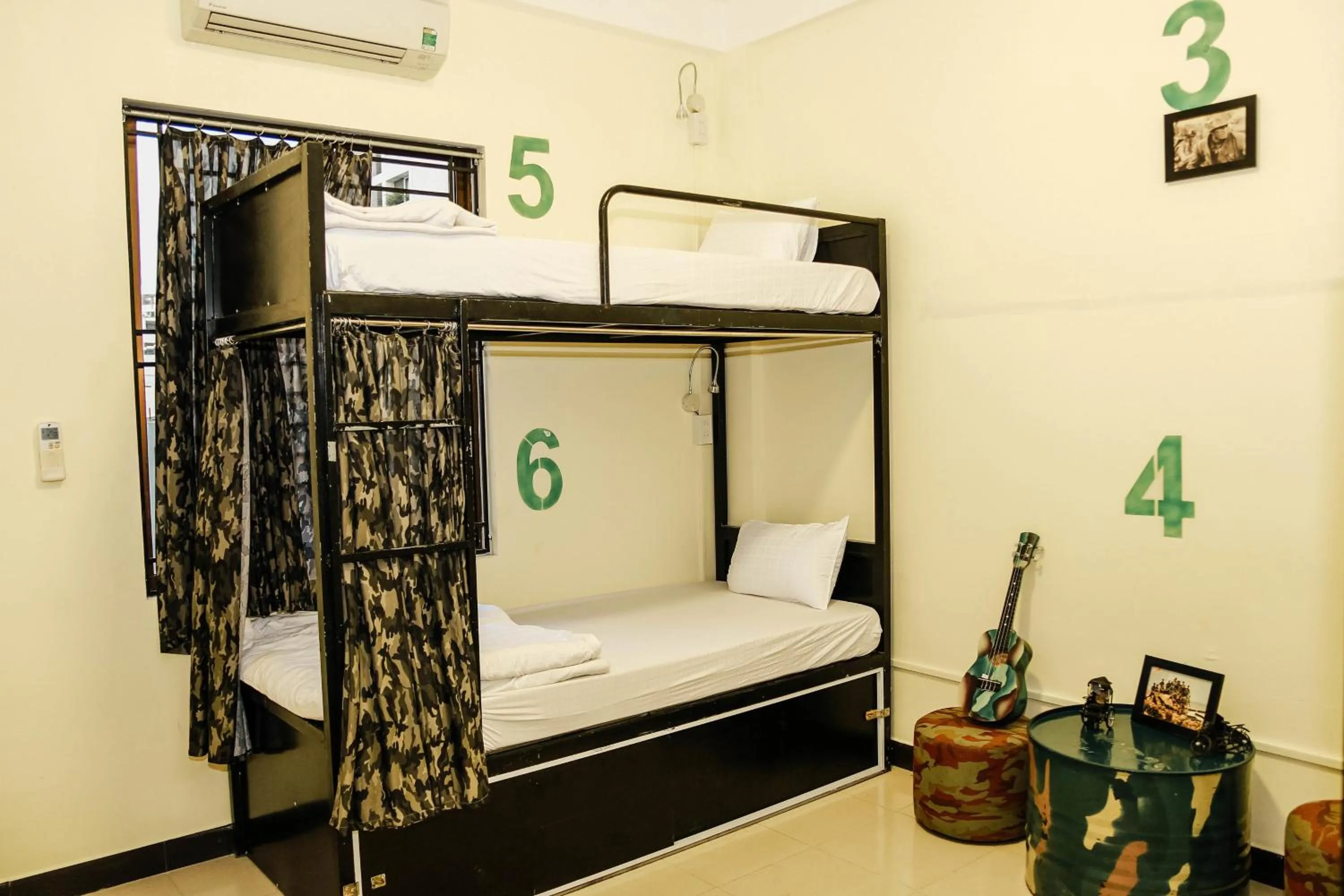 Bunk Bed in Mixed Dormitory Room in DMZ Hostel