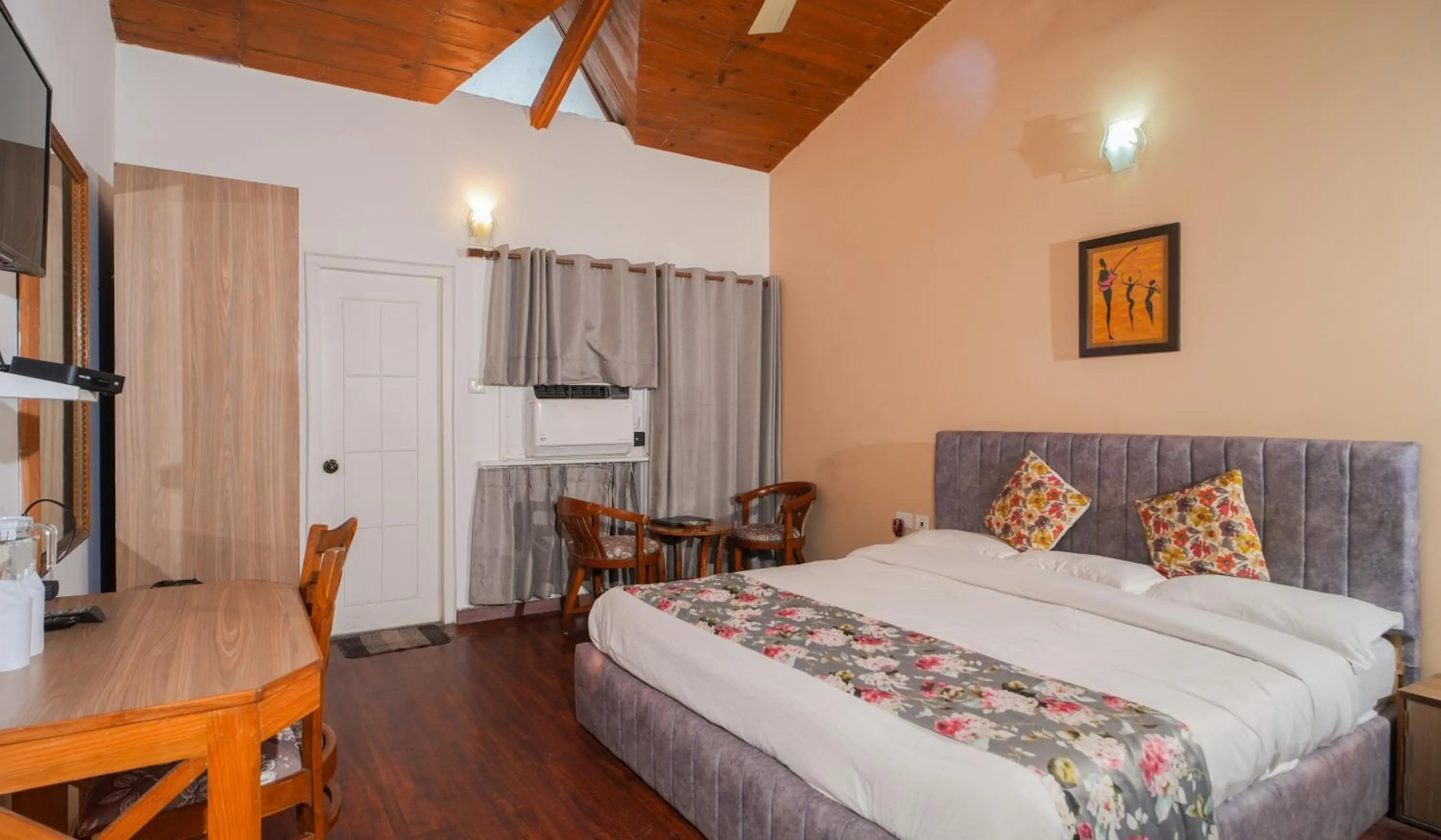 Economy No View Non AC Room in Neelesh Inn- A Luxury Lake View Hotel- 20 kms from Nainital