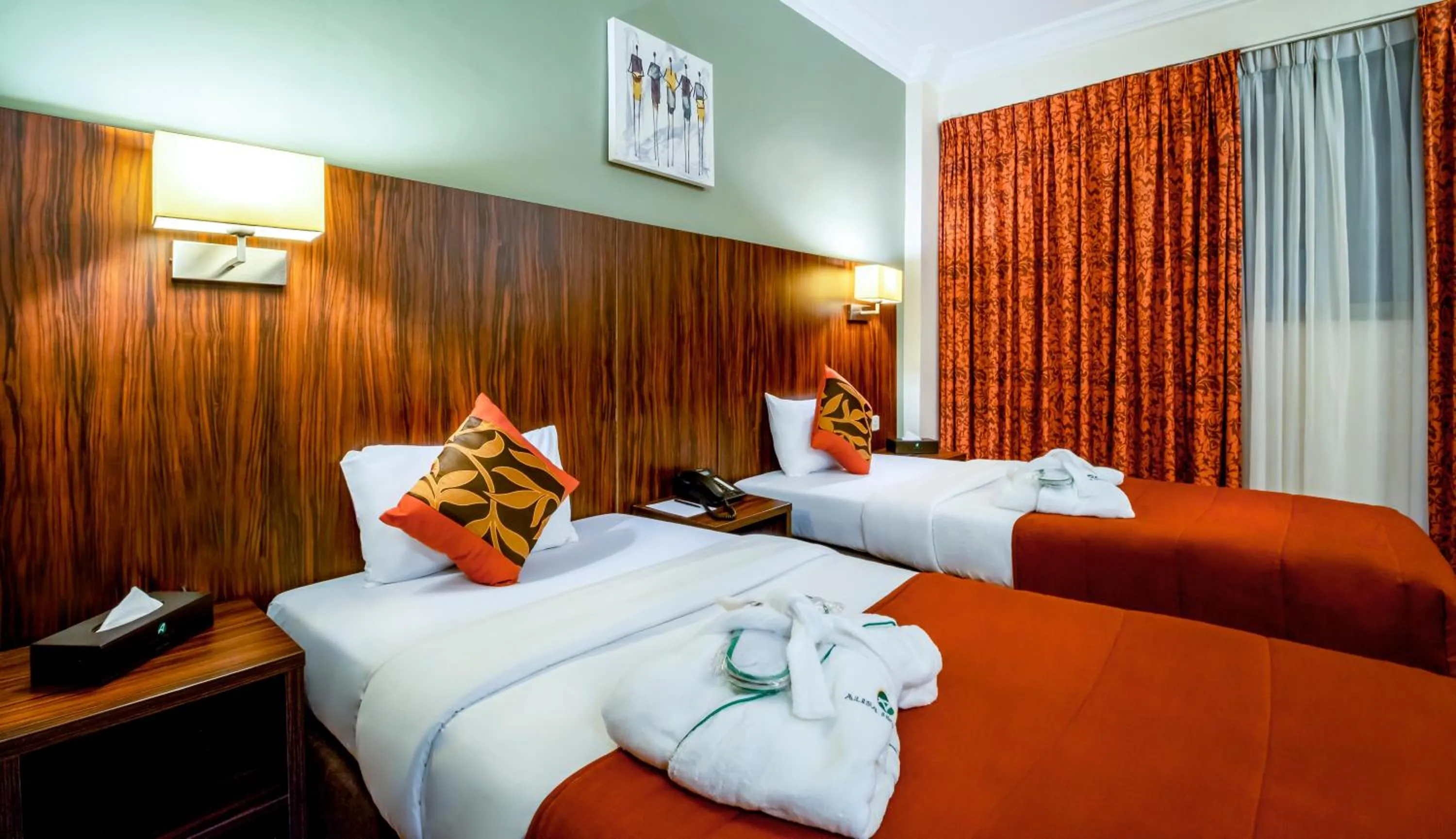 Deluxe Twin Room in Alisa Hotel North Ridge