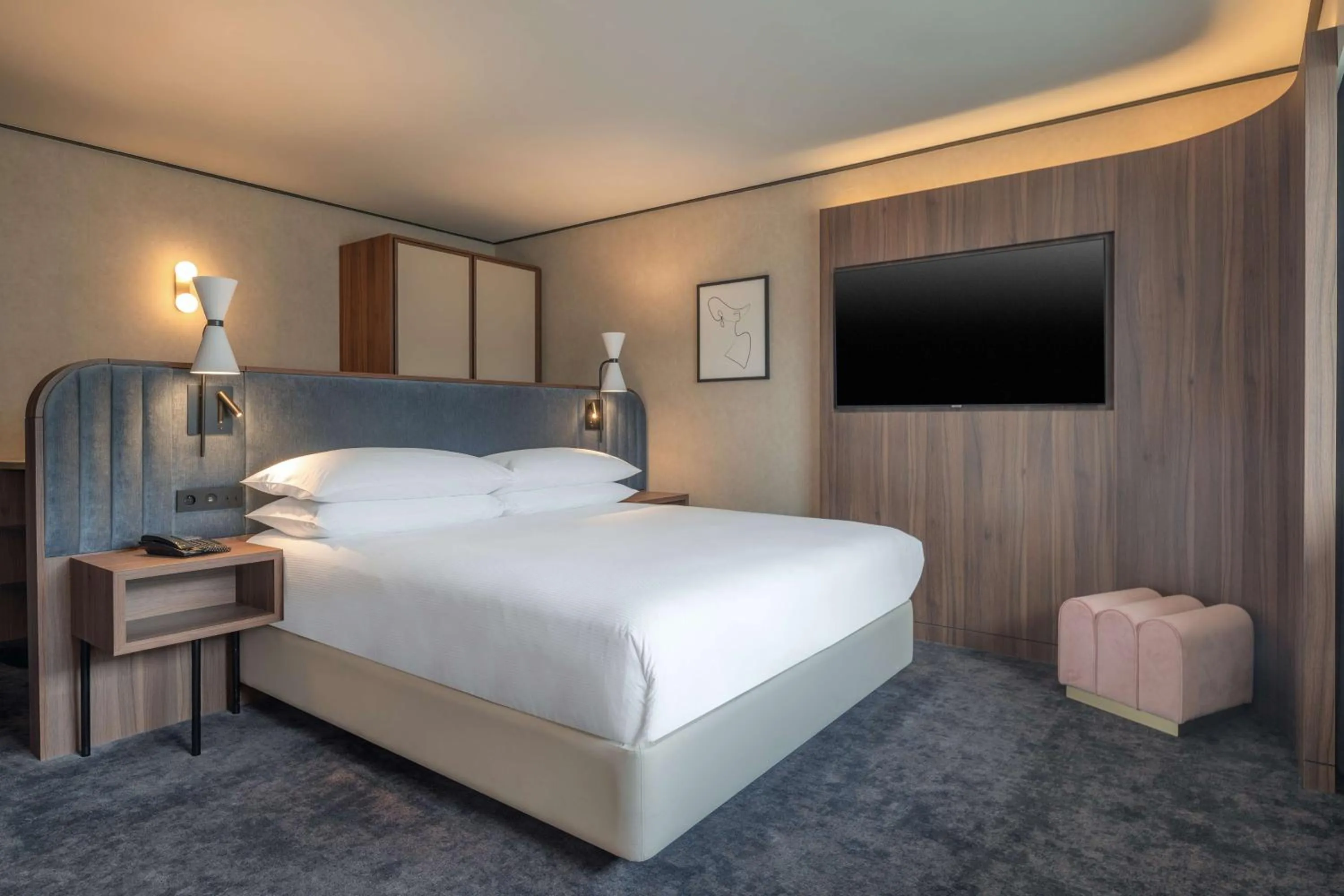 Relaxation King Room in Hilton Paris La Défense