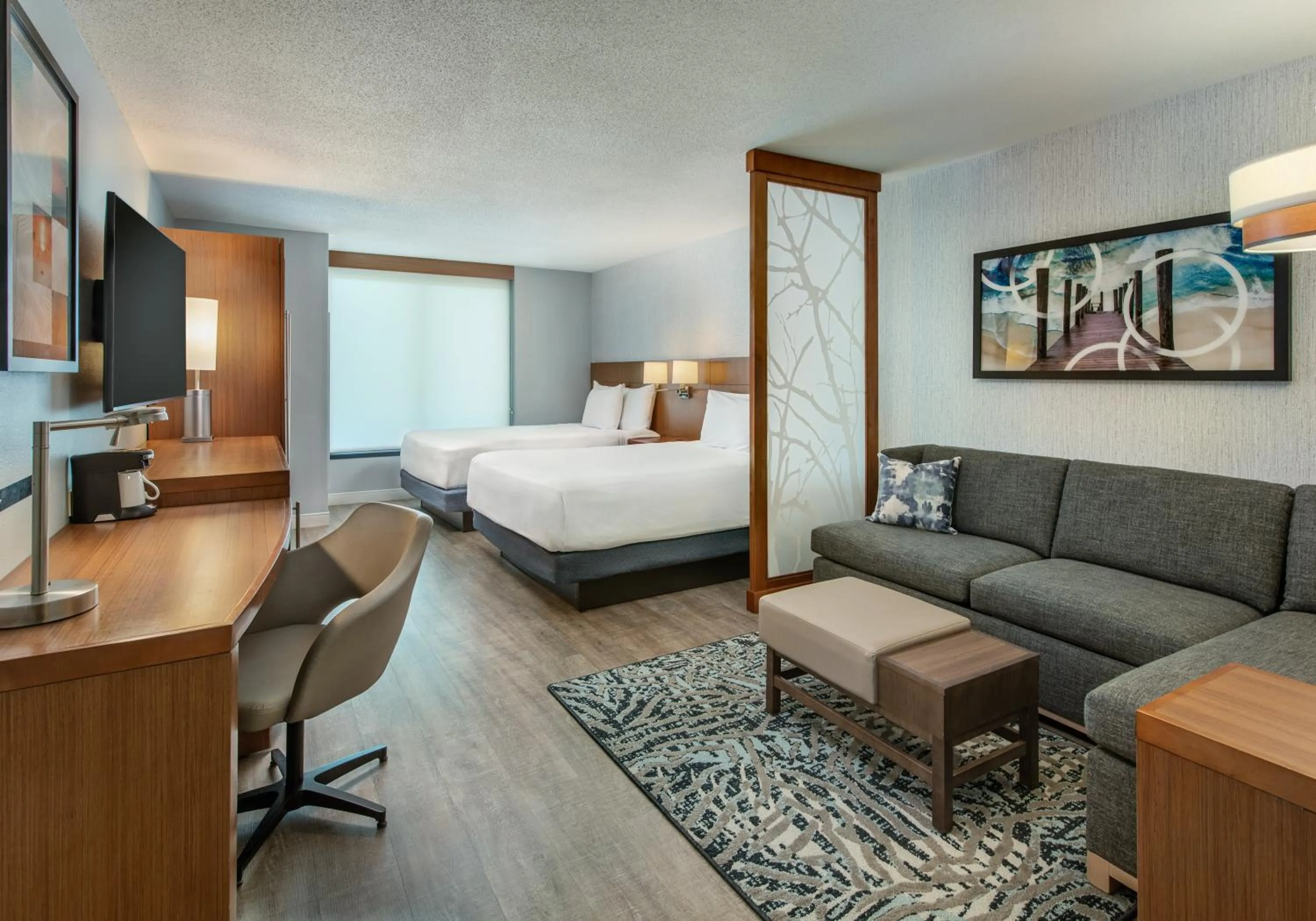 Queen Room with Two Queen Beds and Sofa Bed in Hyatt Place Dewey Beach