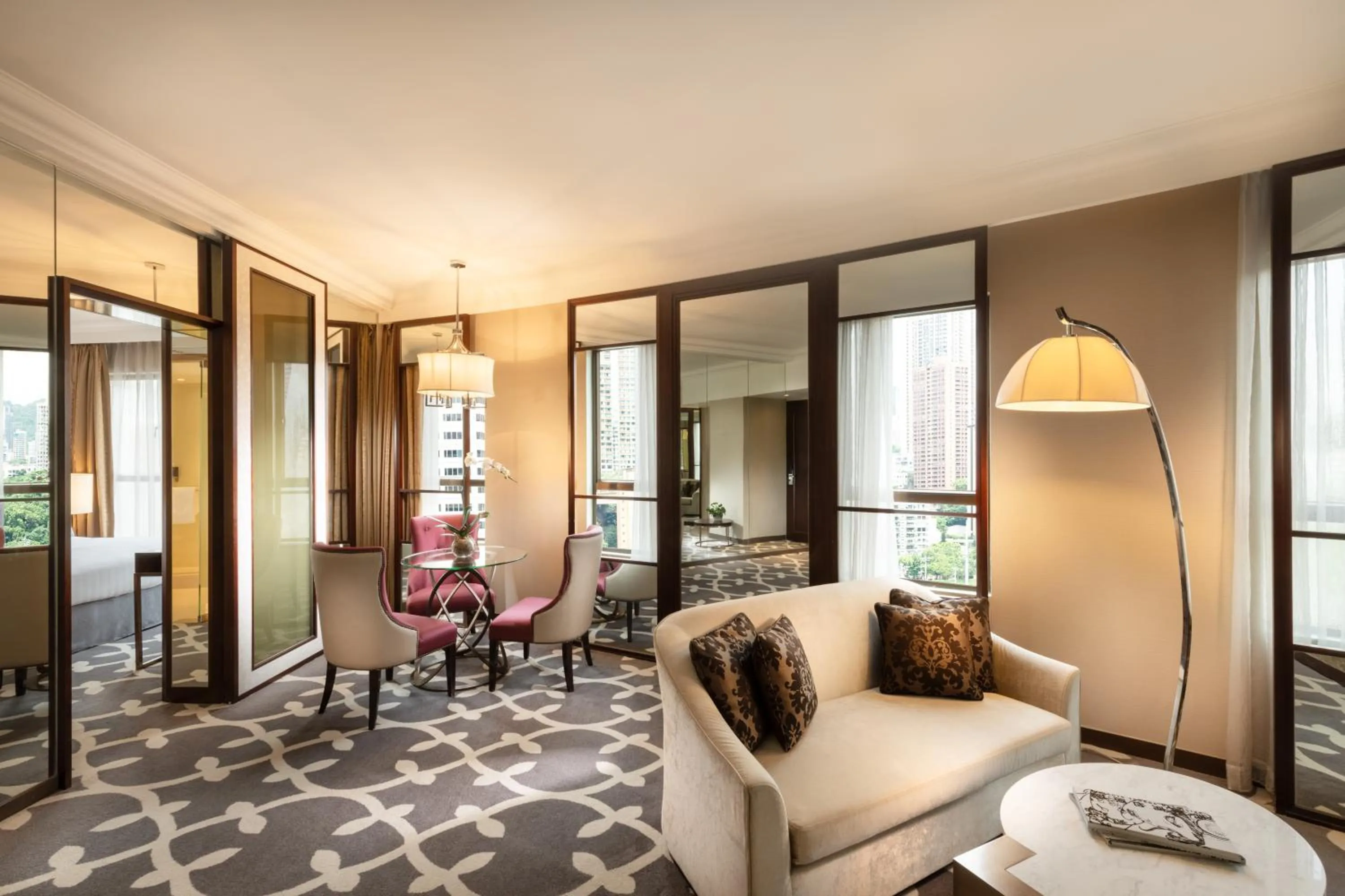 Executive Queen or Twin Suite with Race Course View in Dorsett Wanchai, Hong Kong