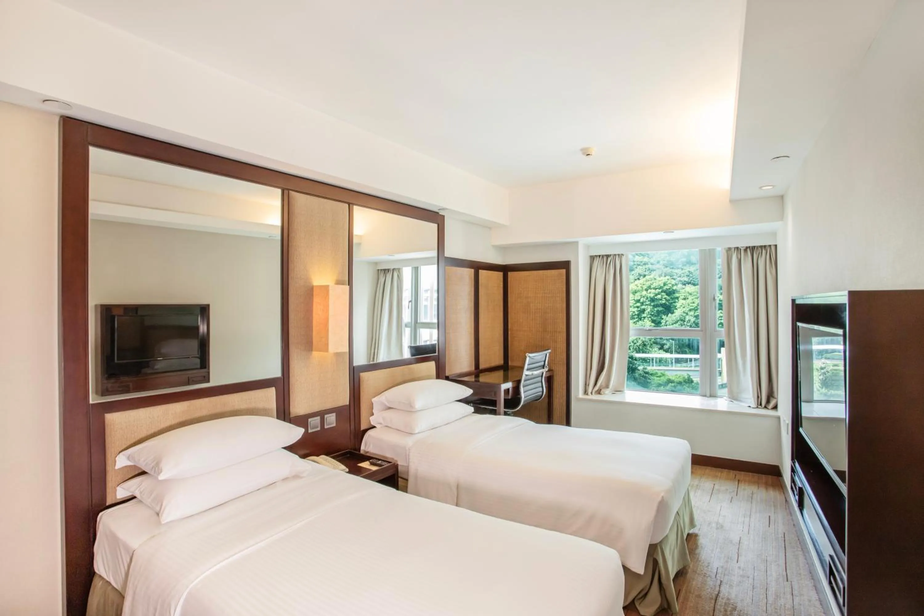 Mountain View Room (2 Single beds) in Royal View Hotel
