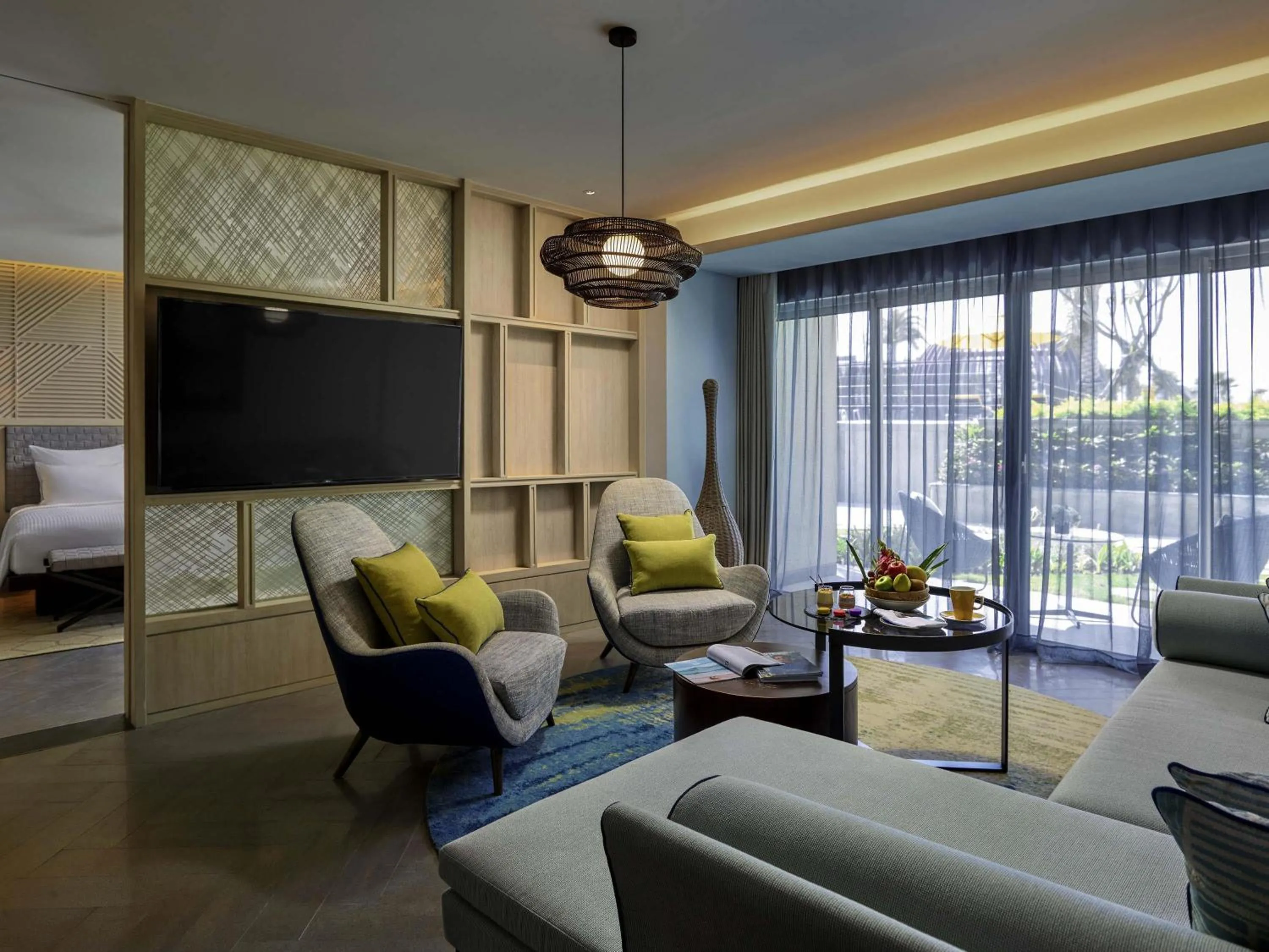 Two-Bedroom Executive Family Suite with Resort View in Pullman Phu Quoc Beach Resort