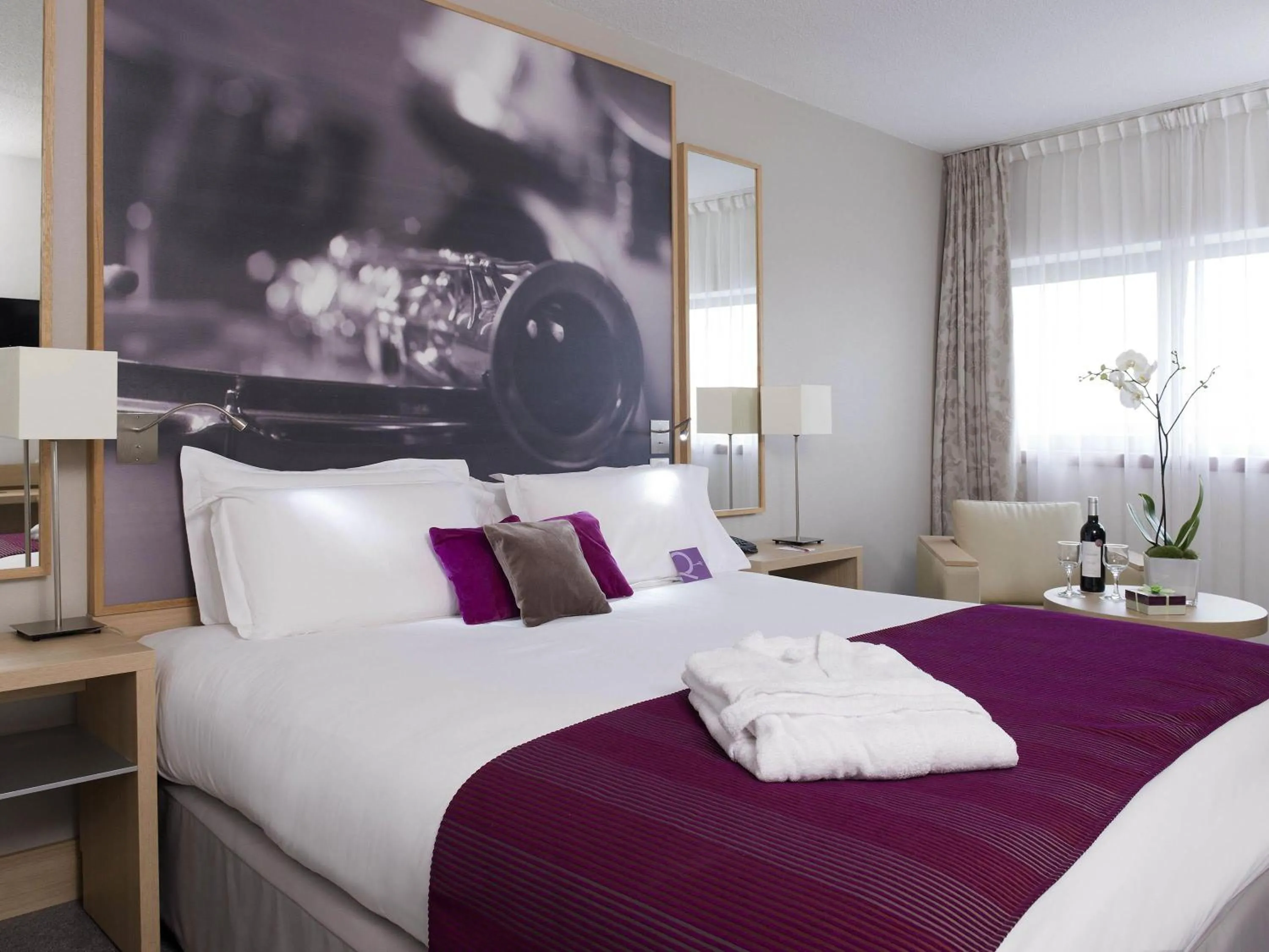 Privilege Room with 1 Double Bed in Mercure Paris 19 Philharmonie La Villette