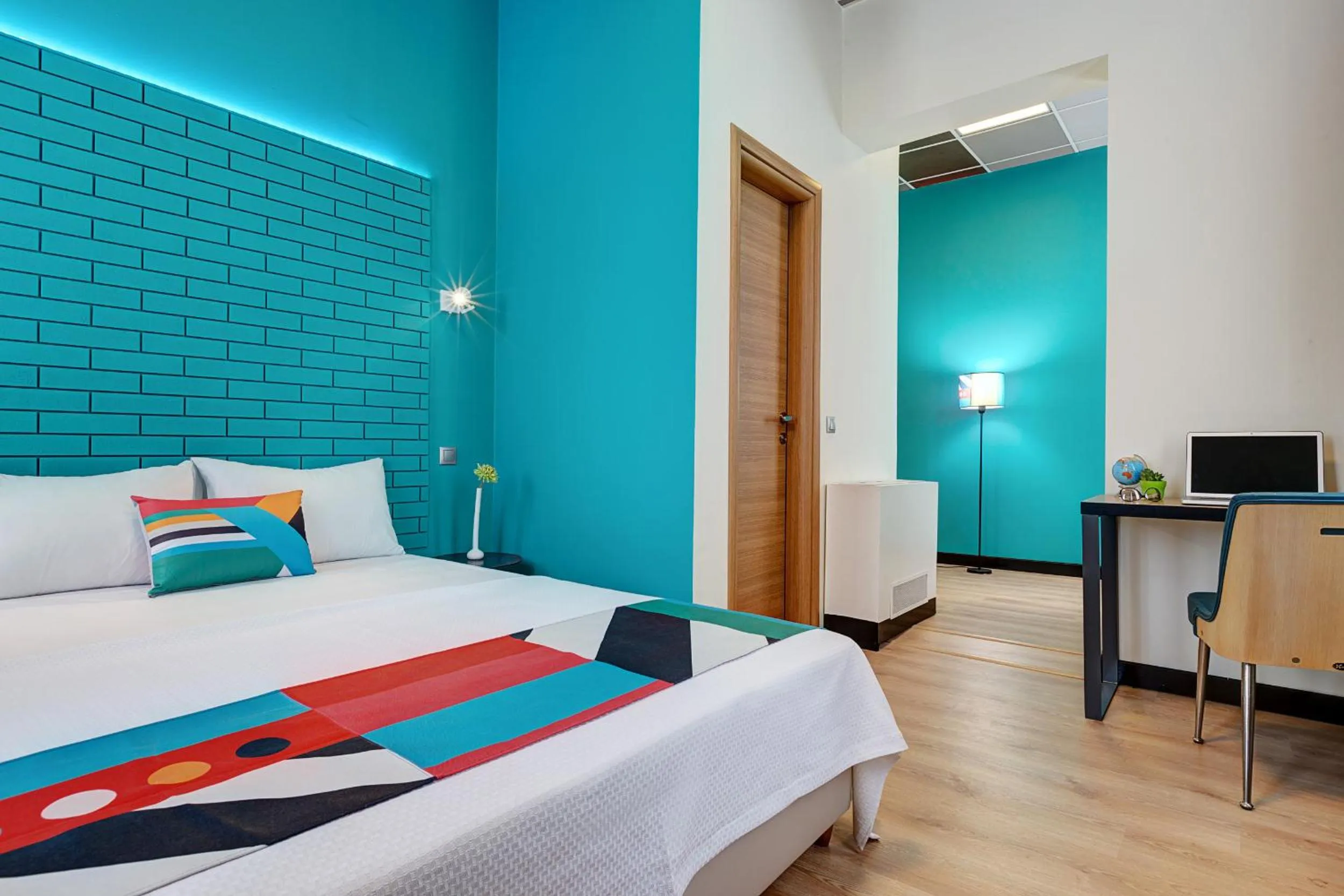 Corner Deluxe Room in COLORS Ladadika Thessaloniki