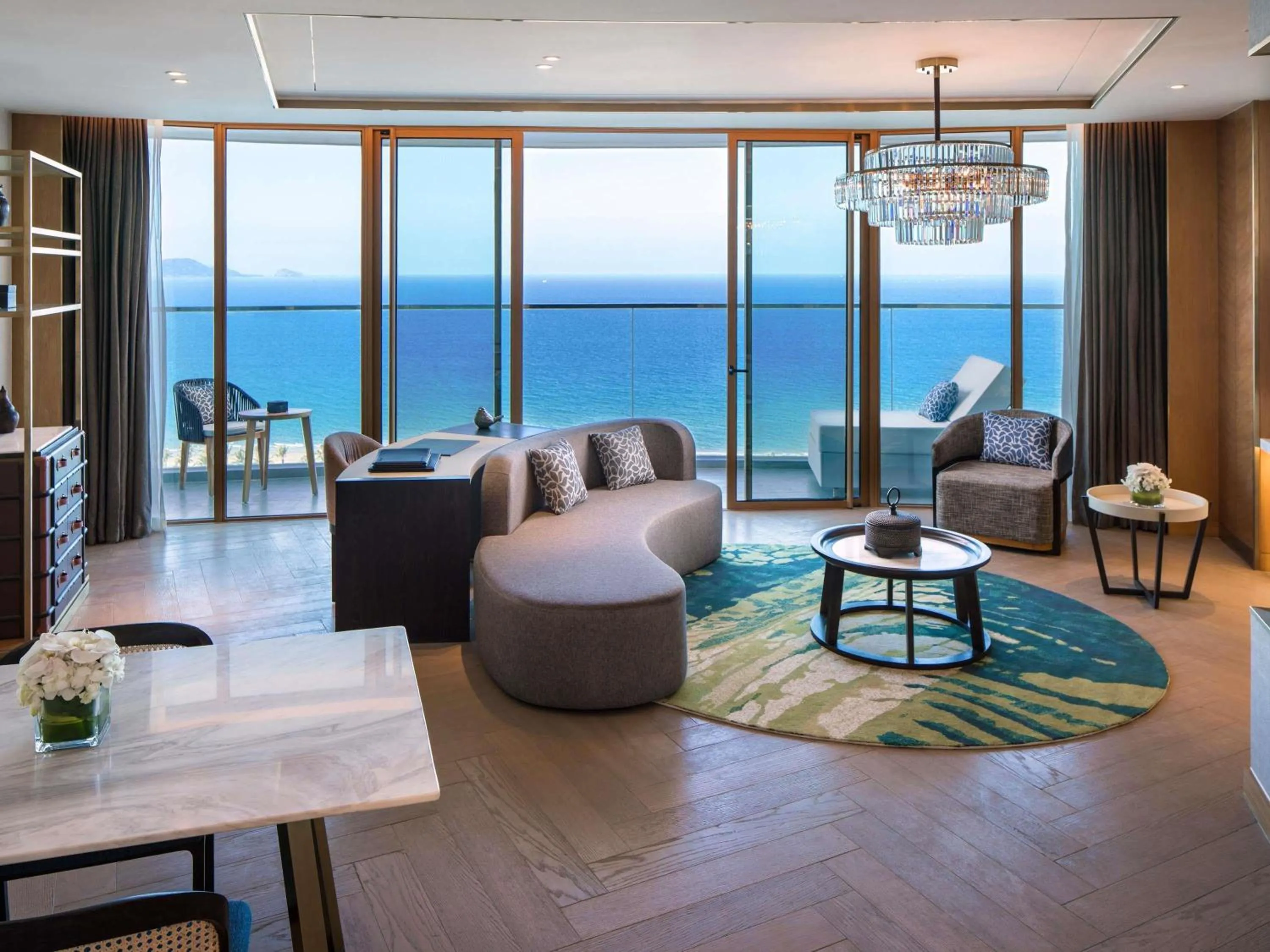 Deluxe King Suite with Sea View in Mövenpick Resort Cam Ranh