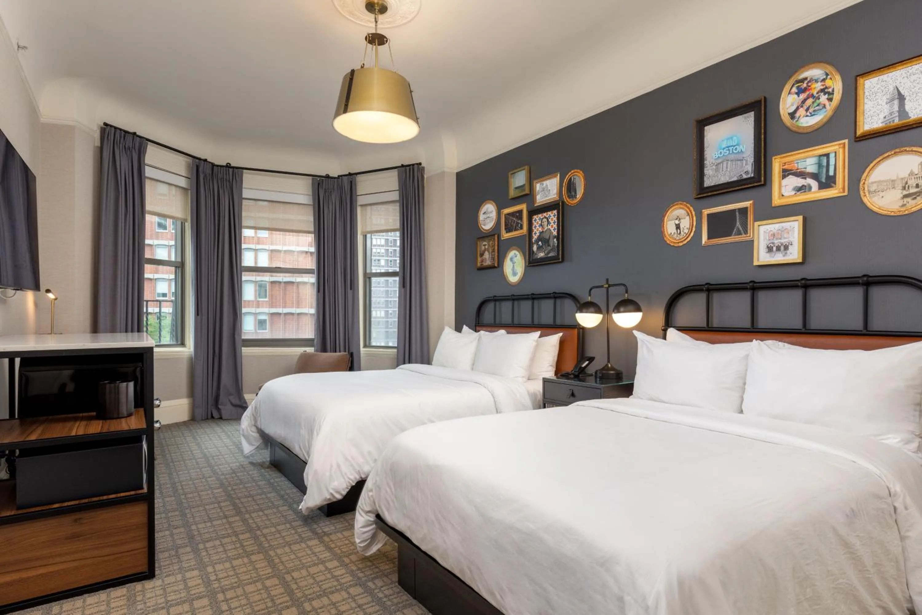 Premier Double Room with Two Double Beds in Copley Square Hotel, a FOUND Hotel