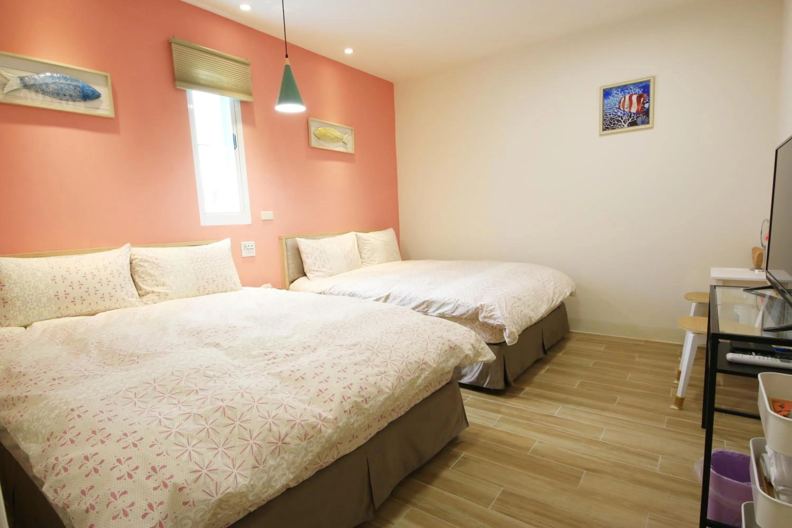 Superior Twin Room in The Wind BnB Ⅱ