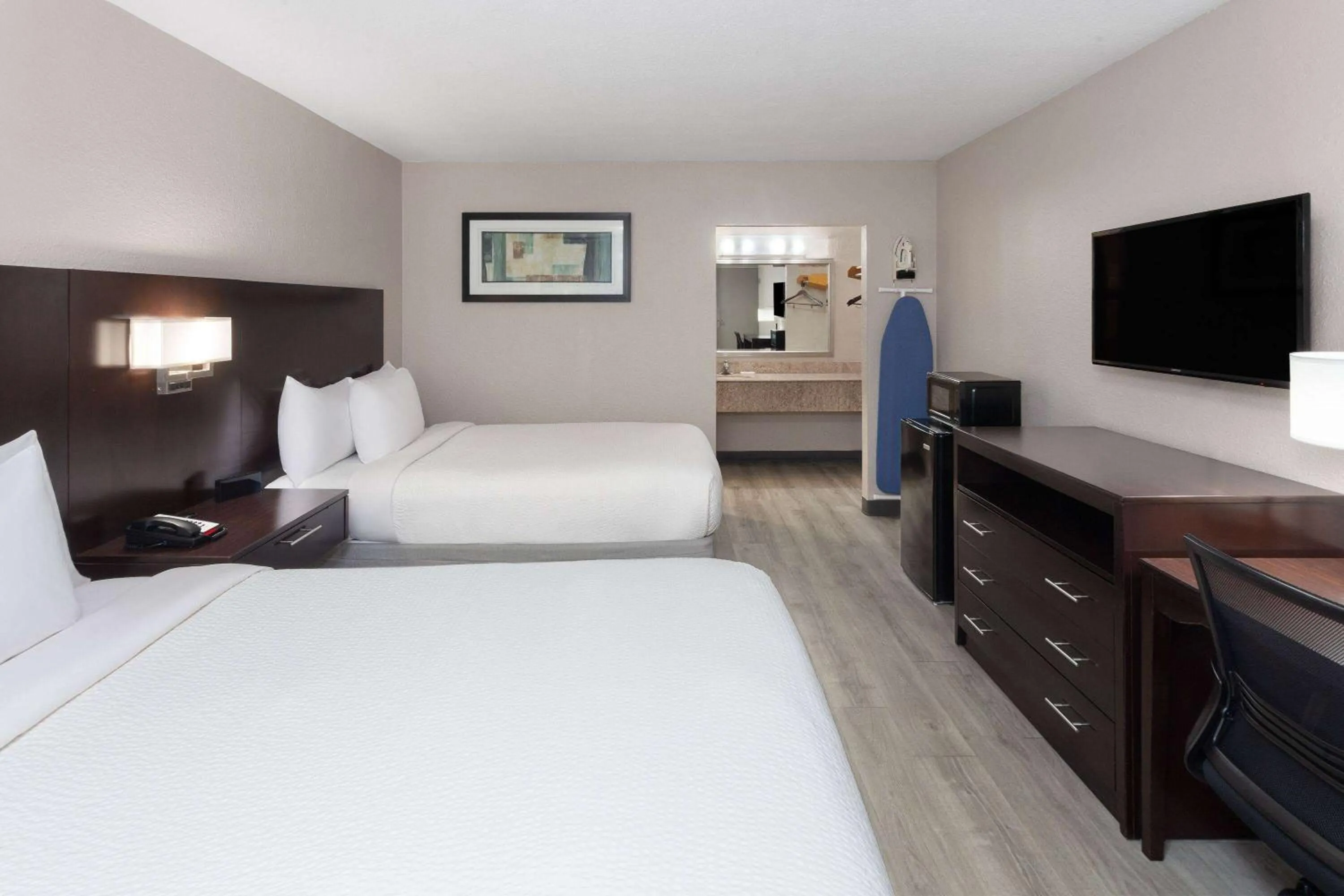 Double Room with Two Double Beds and Pool View - Non-Smoking in Days Inn by Wyndham Melbourne