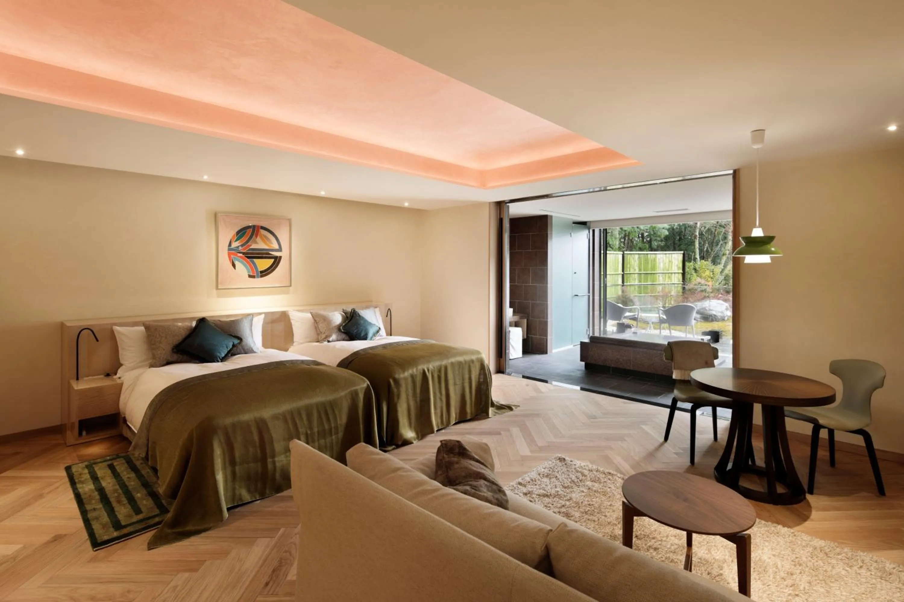 1F Deluxe Twin Room   in THE HIRAMATSU HOTELS & RESORTS SENGOKUHARA HAKONE