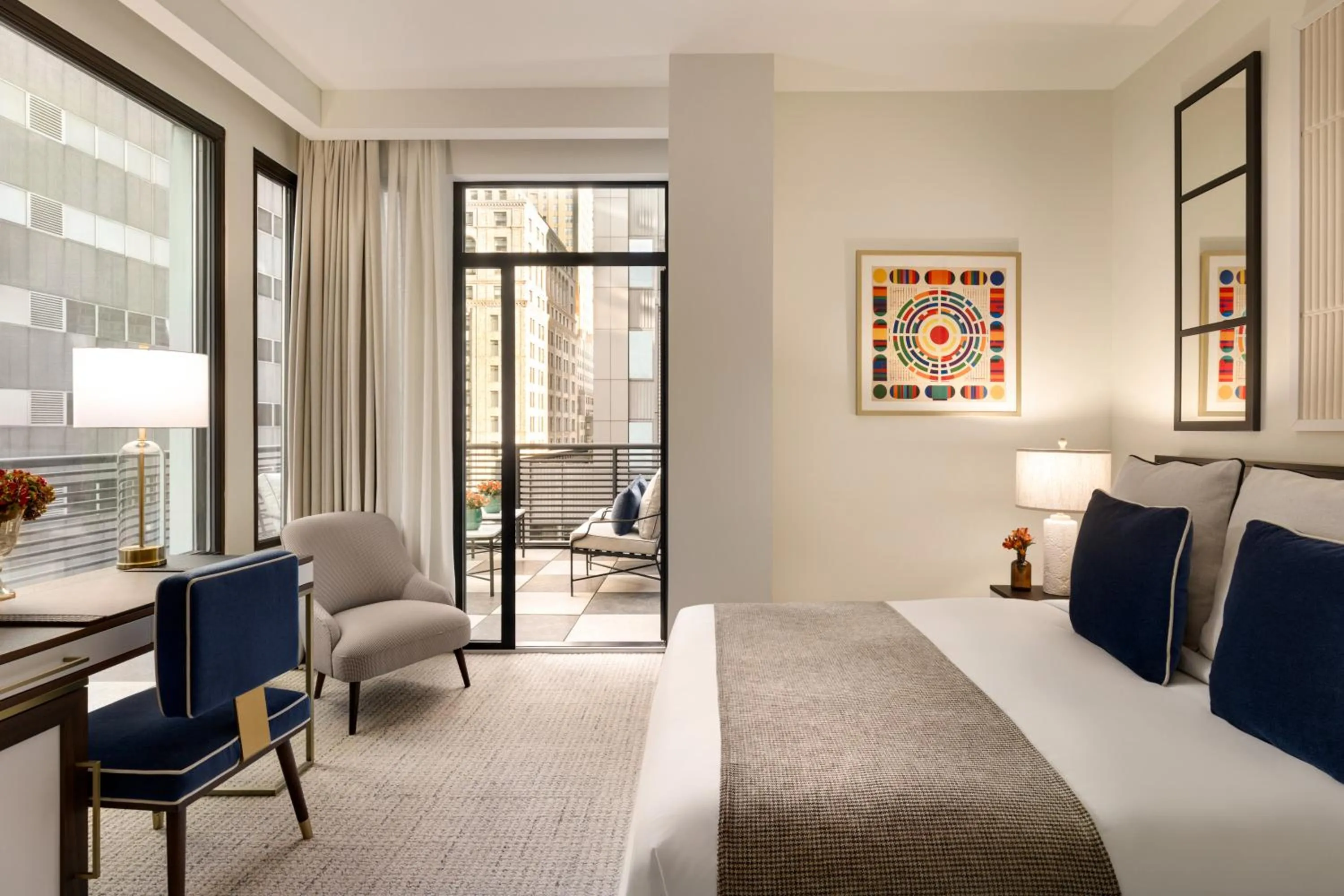 Deluxe Queen Room with Terrace  in The Chemists Club Hotel