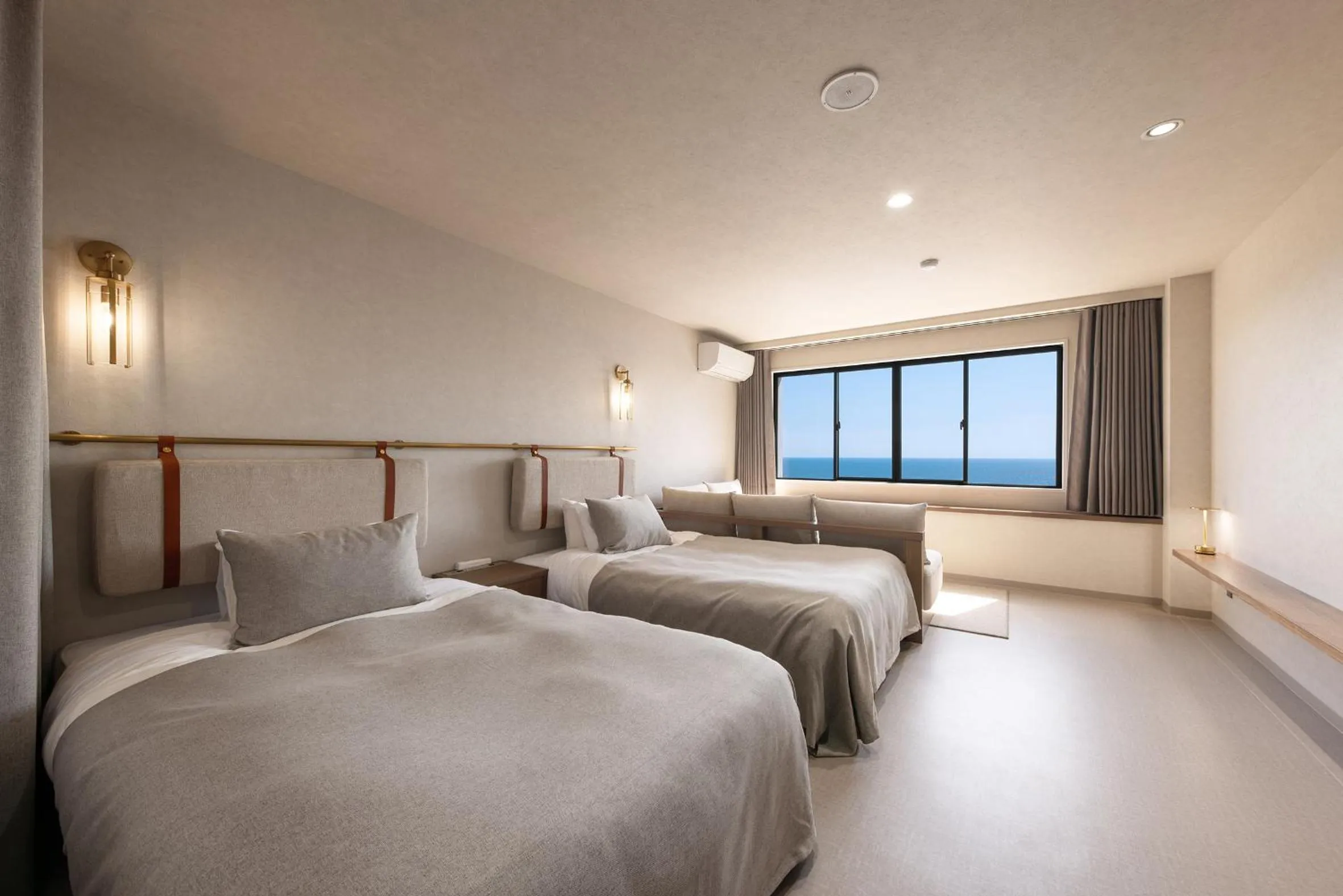 Twin Room with Sea View in TheMana Village