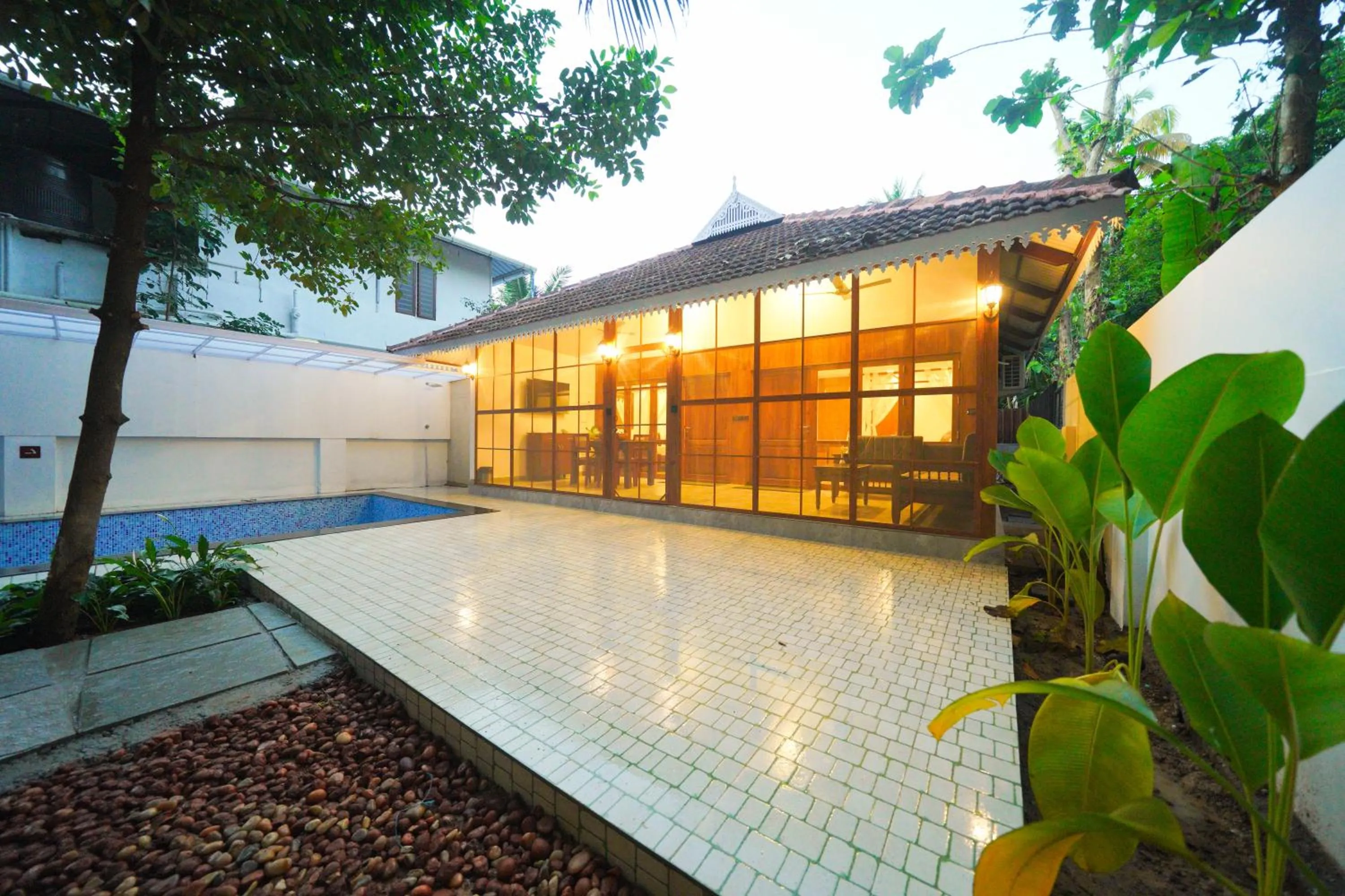Villa with Private Pool in Once Upon The River, Aluva - Near Cochin International Airport