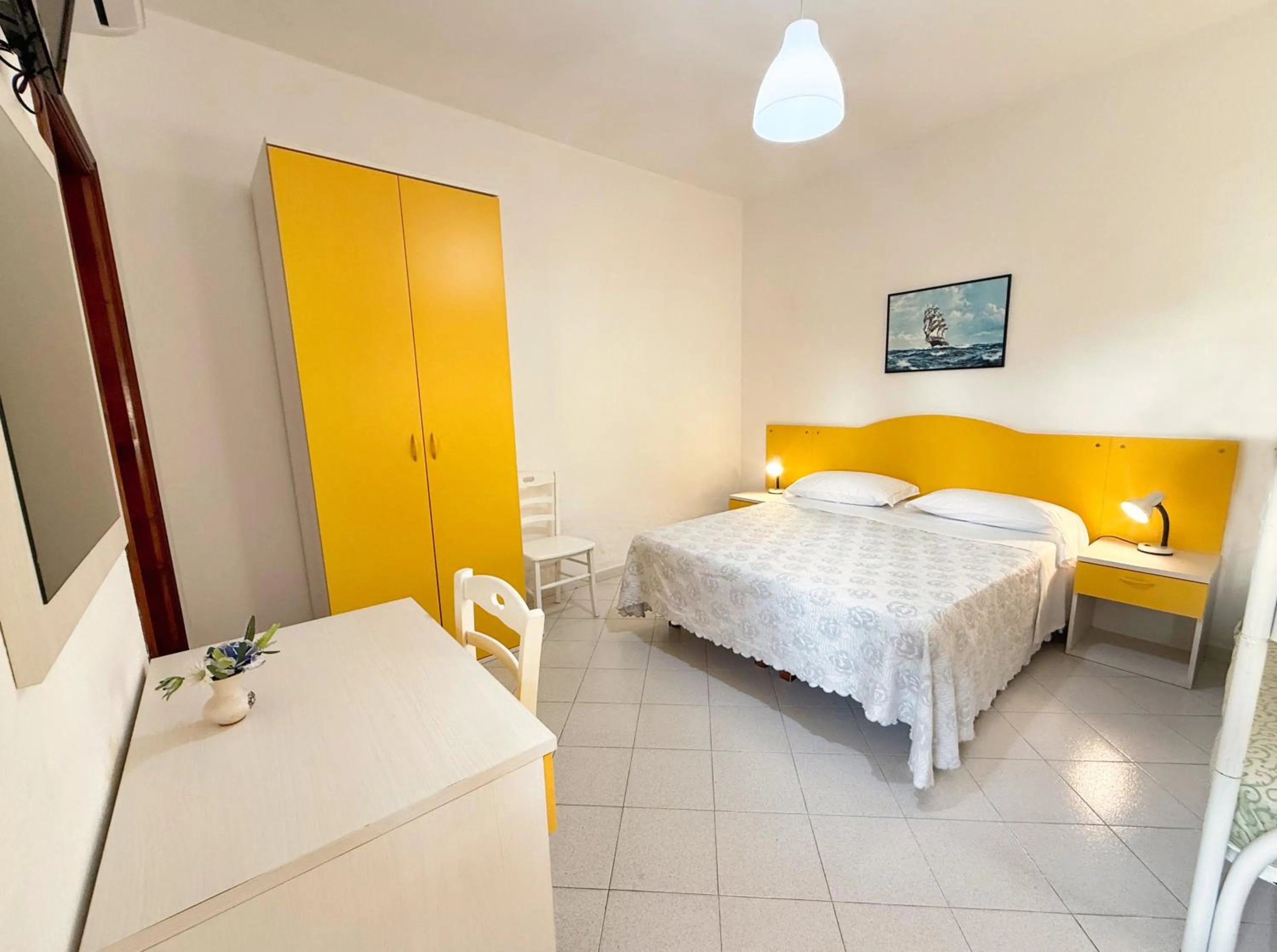 Double Room with Patio in Pensione Villa Mena