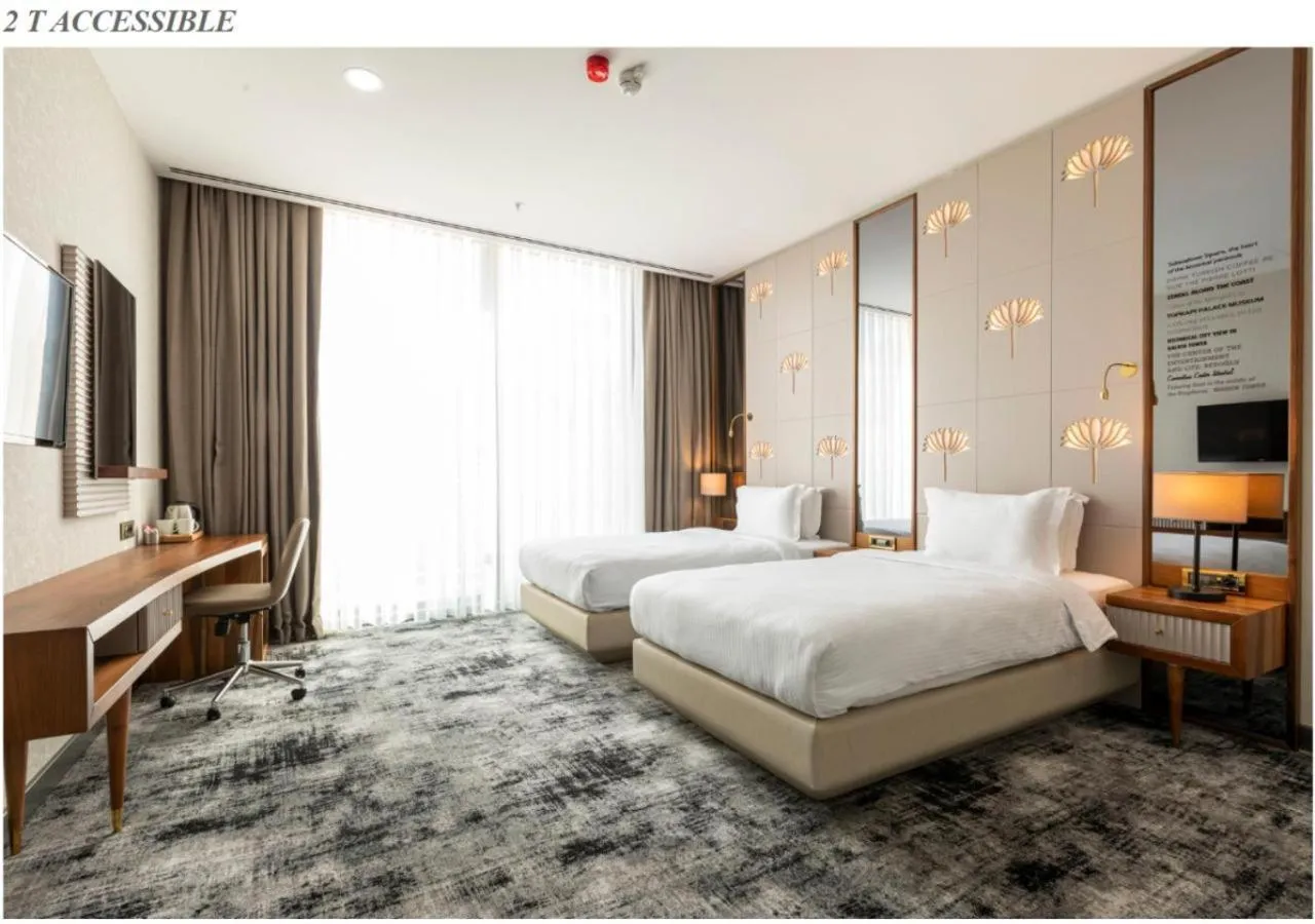 Twin Room - Mobility Access/Non-Smoking in Tryp by Wyndham Istanbul Topkapi