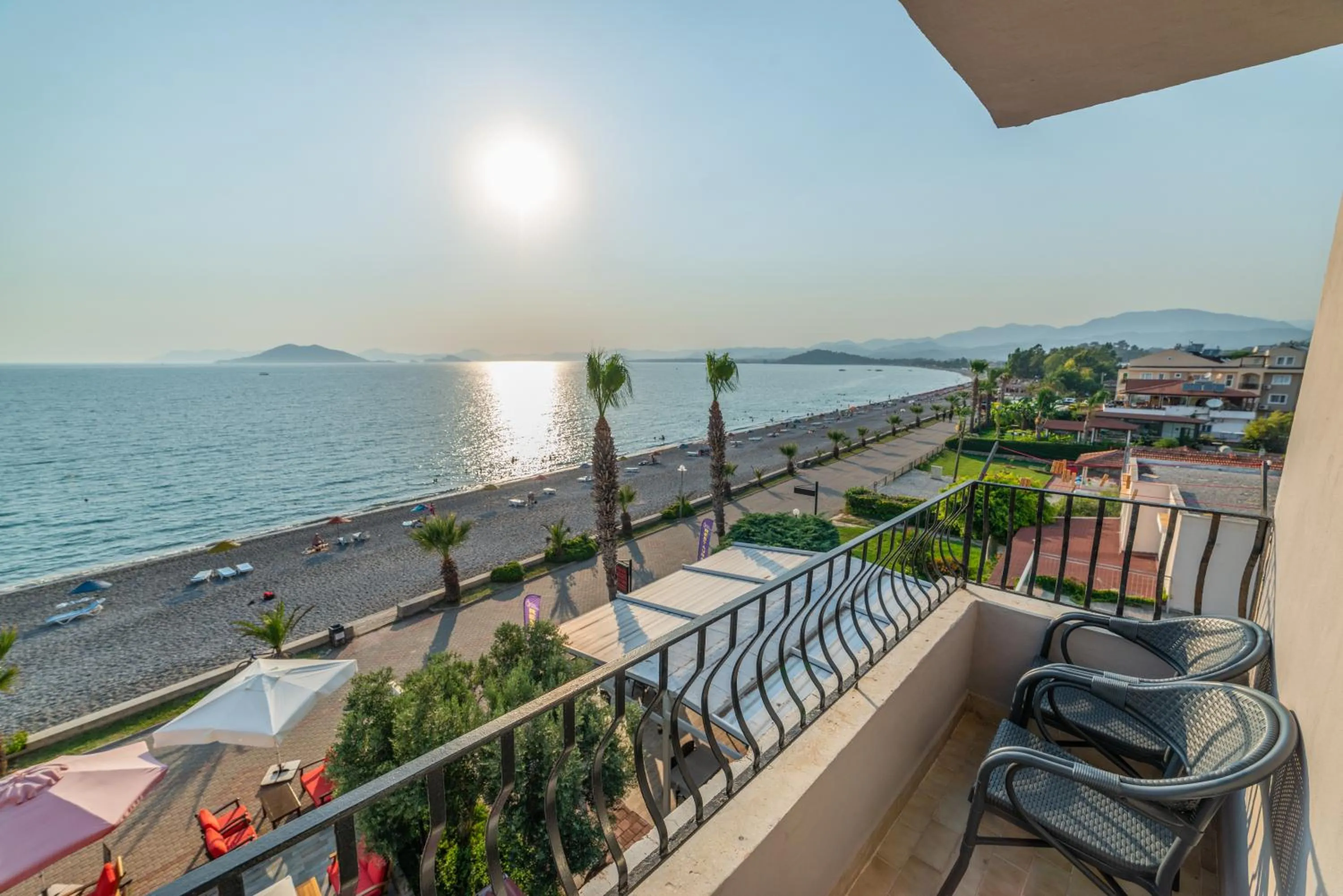 Double Room with Sea View in Yasemin Hotel