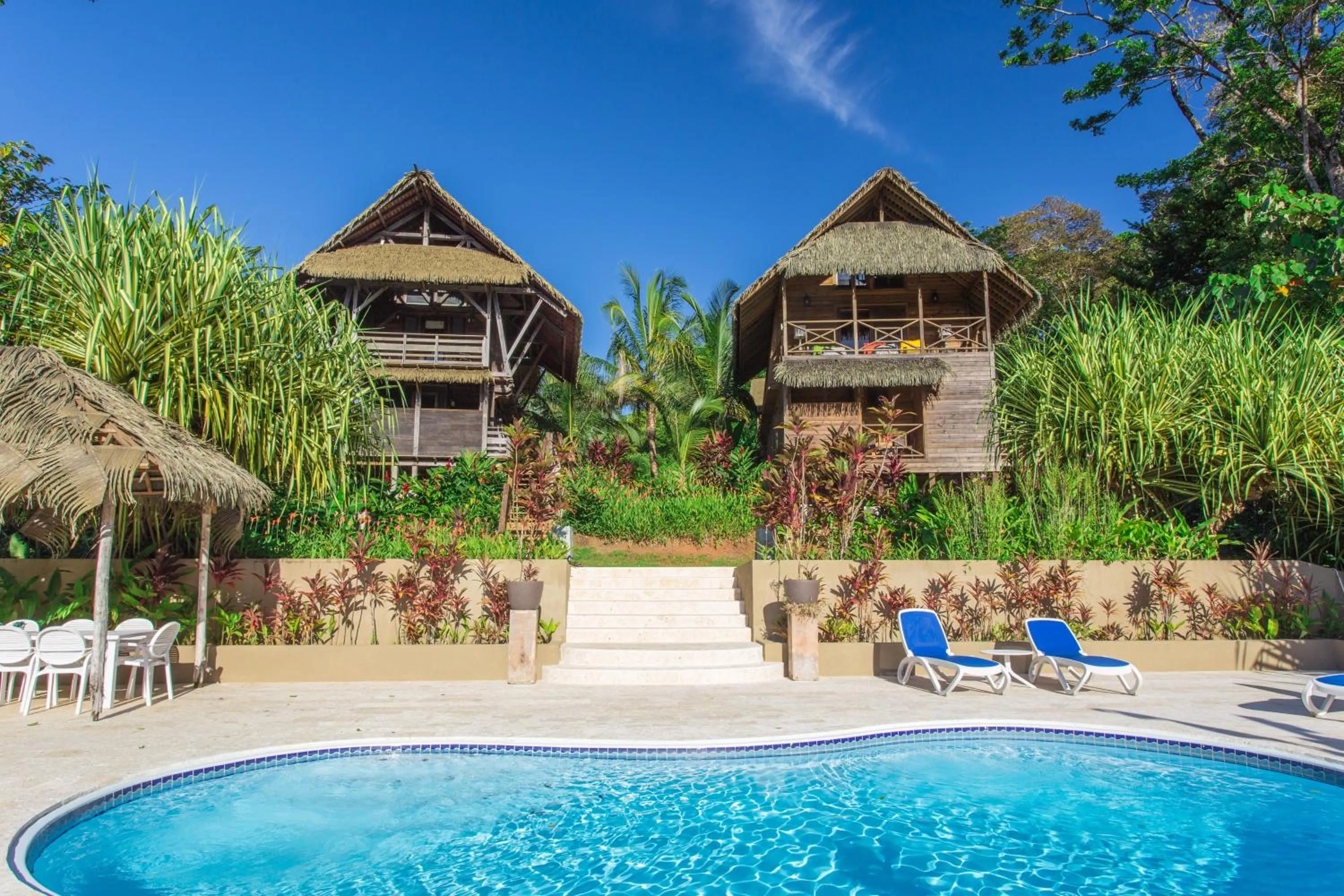Two-Bedroom Bungalow Jungle Lodge in Red Frog Beach Island Resort