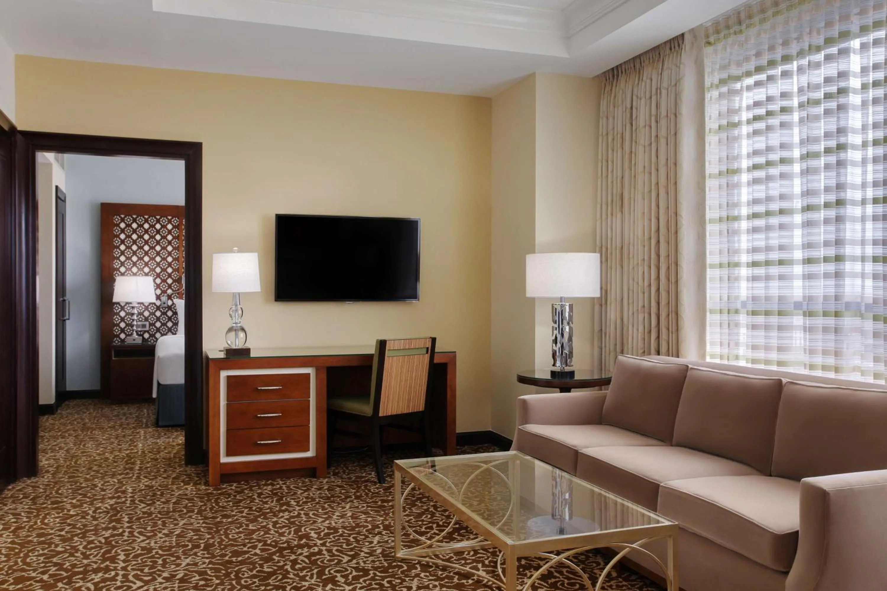 One-Bedroom King Suite with City View in Hilton Suites Jabal Omar Makkah