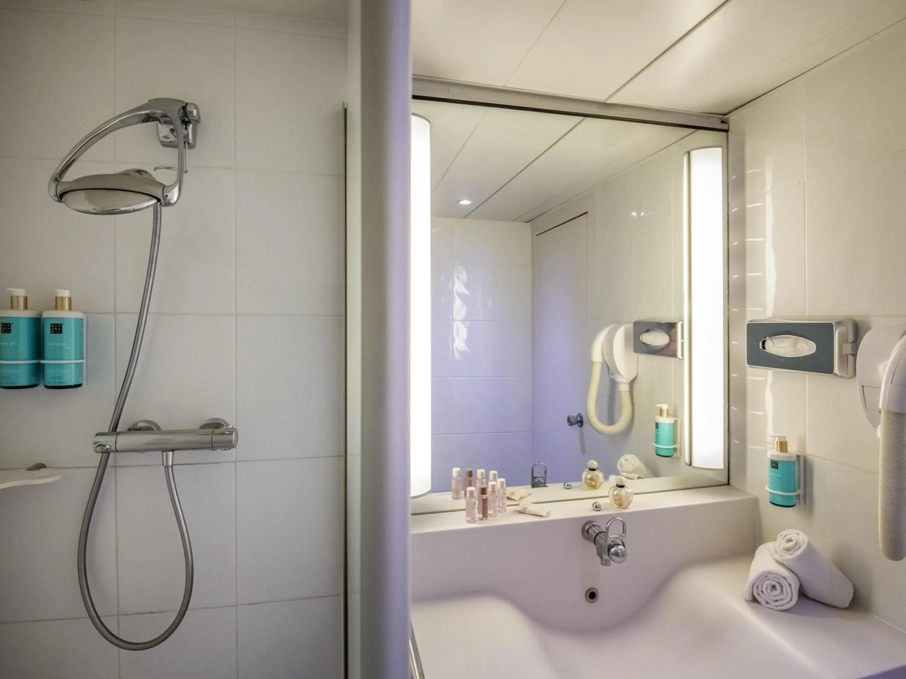 Classic Room with One Double Bed and One Single Bed in Novotel Antibes Sophia Antipolis