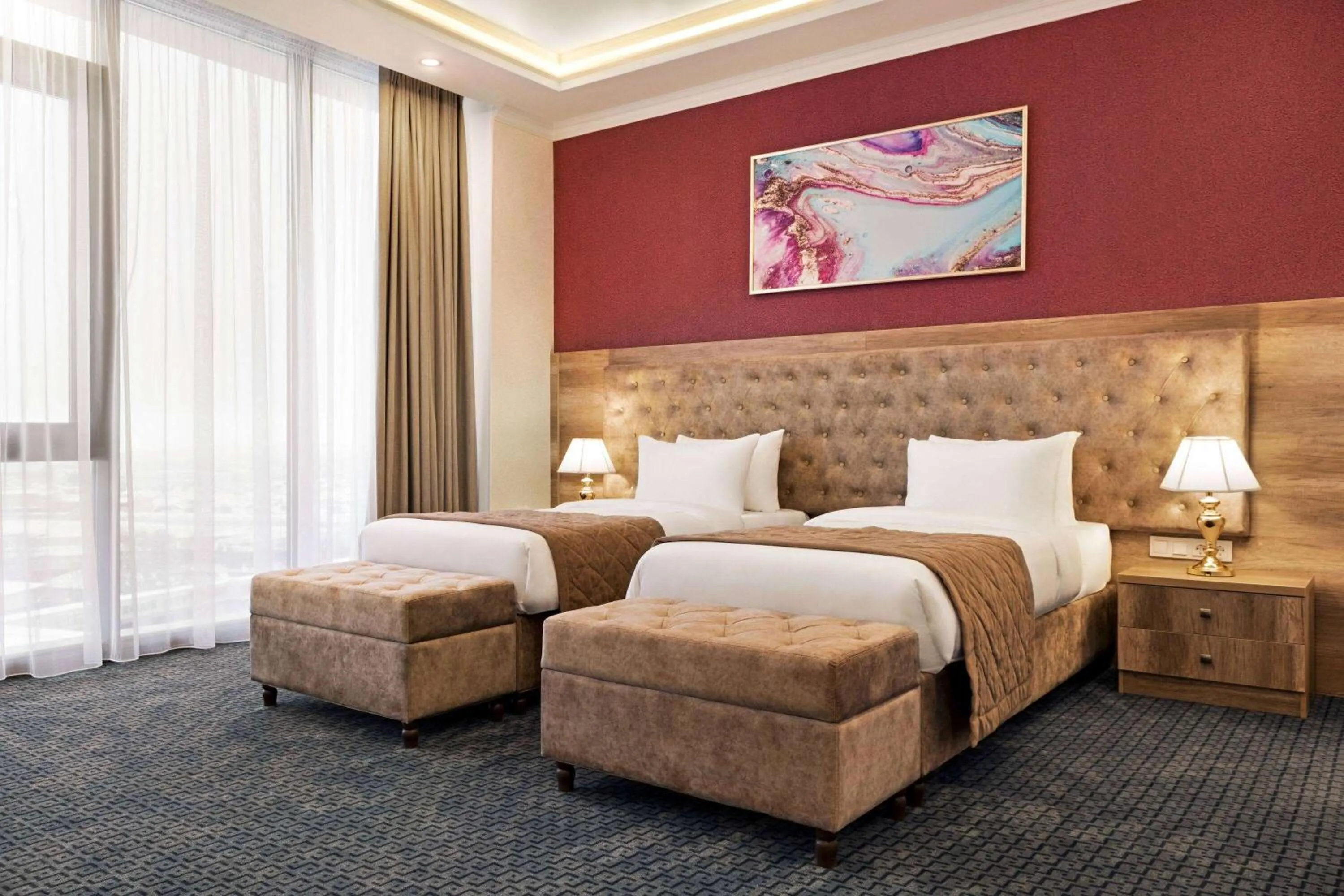 Twin Room - Non-Smoking in Ramada by Wyndham Shymkent
