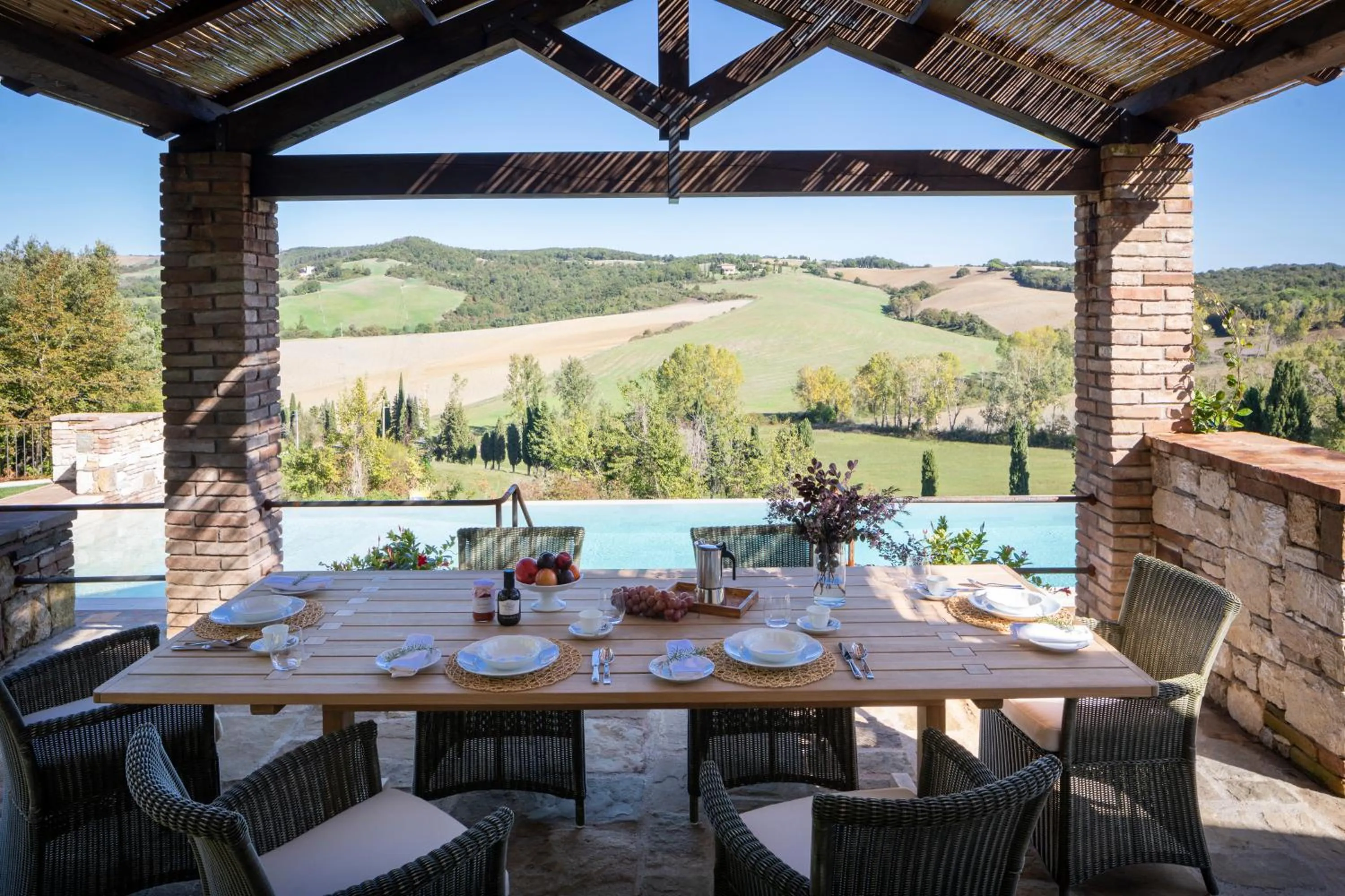 Villa with Private Pool in Borgo Pignano Tuscany