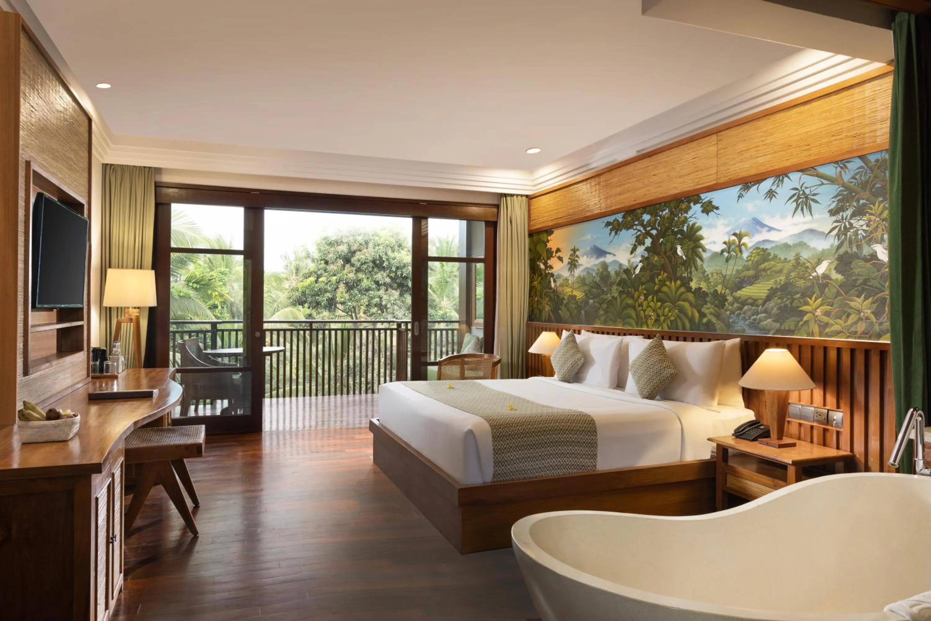 Adiwana forest view in Adiwana Unagi Suites