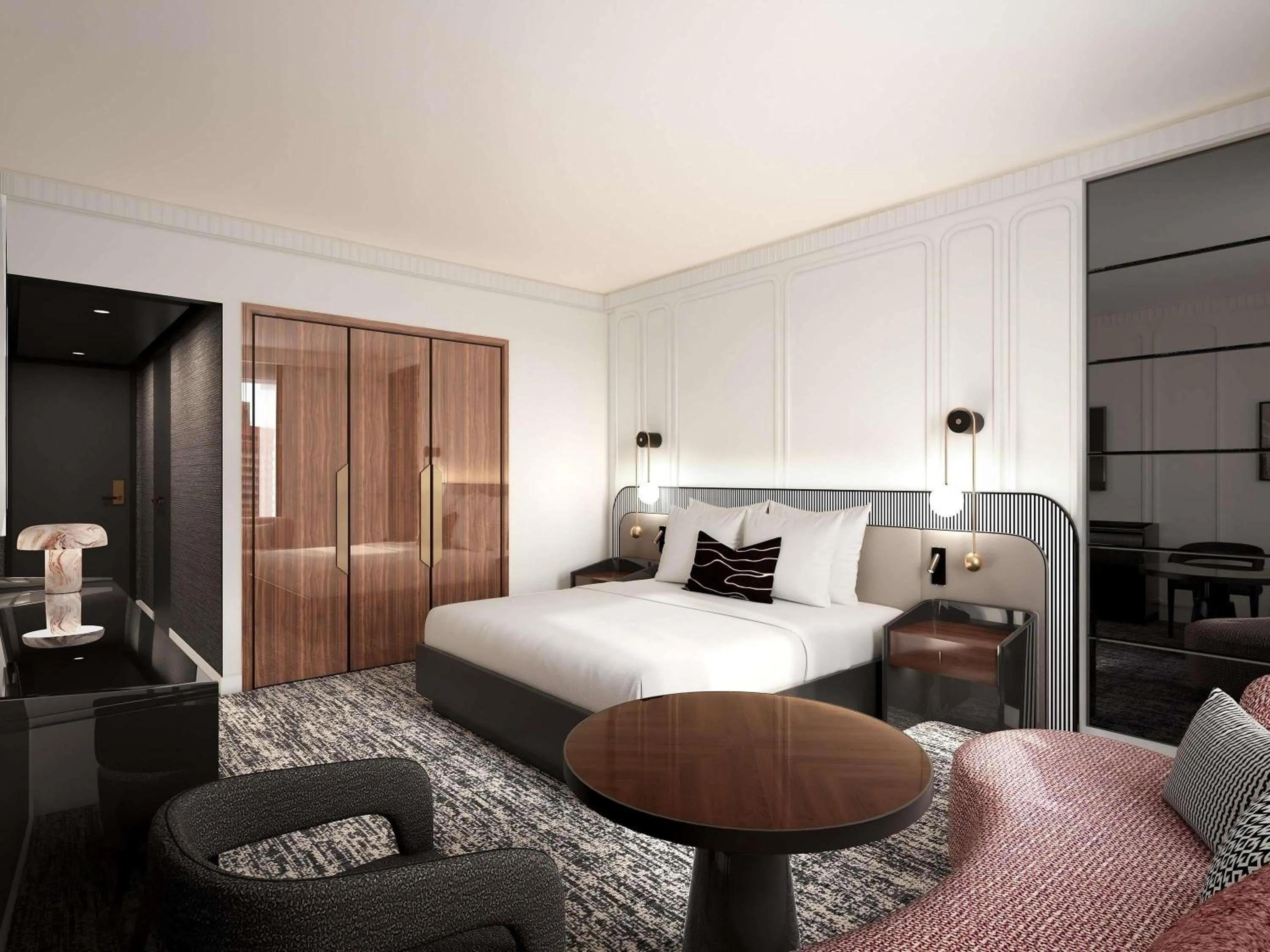 Superior Queen Room with Roll-in Shower - Disability Access in Sofitel New York