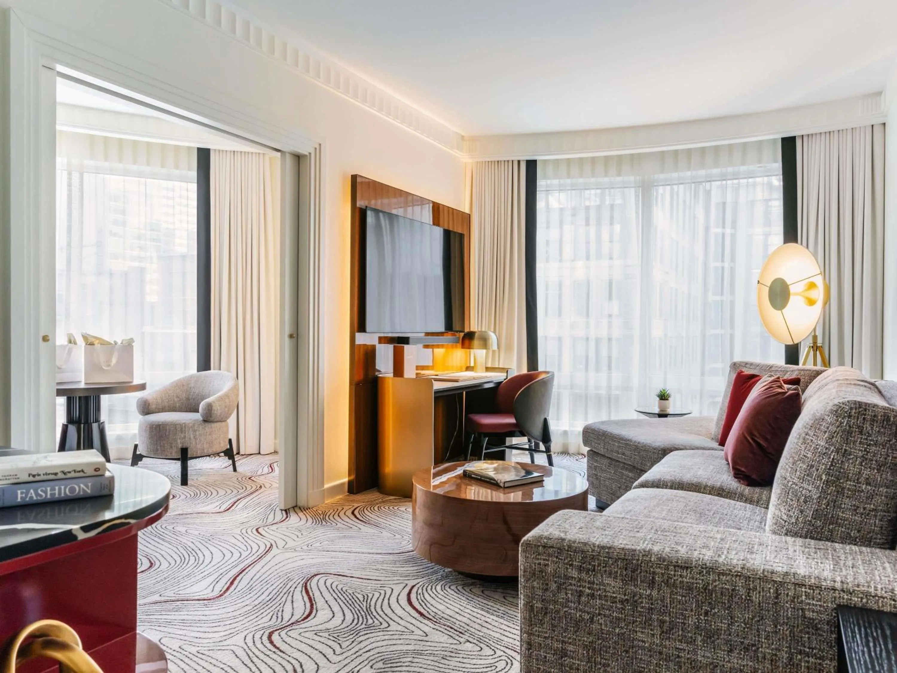 Grand Terrace Chrysler view 1 bedroom king suite in Sofitel New York