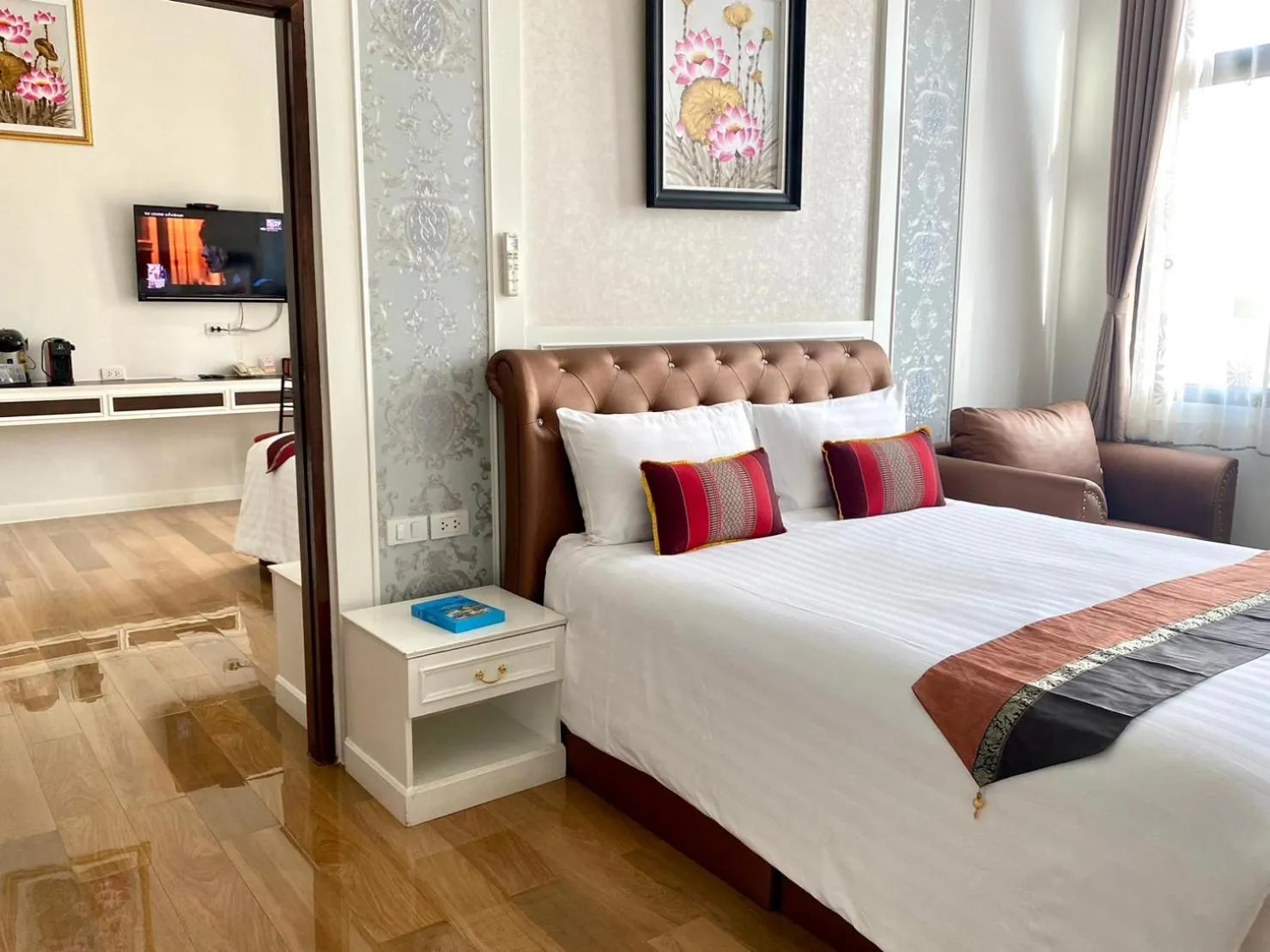 Two Connecting Double Rooms in Banbua Grand Udon