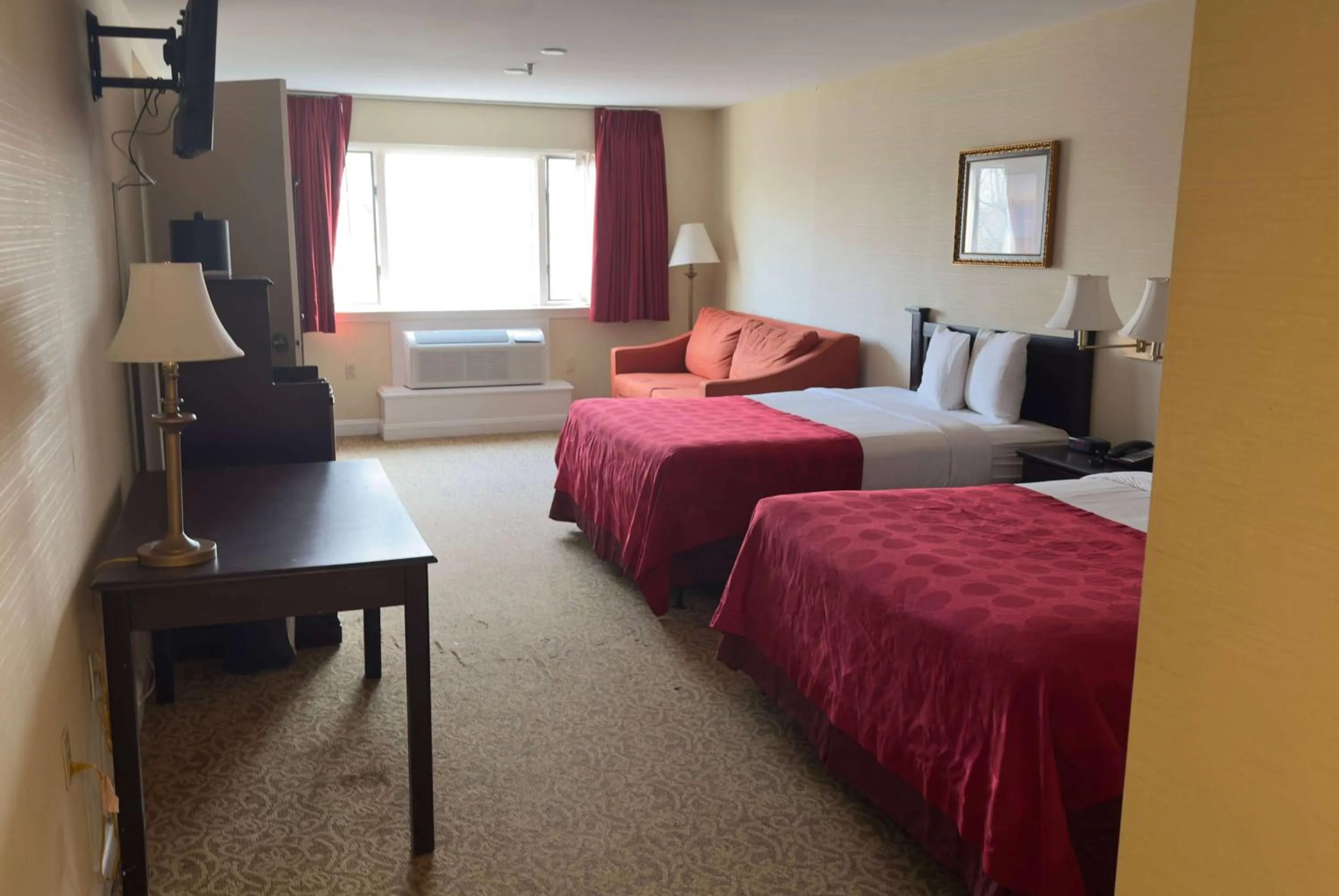 Two-Room Suite with Two Double Beds and One King Bed - Non-Smoking in Ramada by Wyndham Seekonk Providence Area