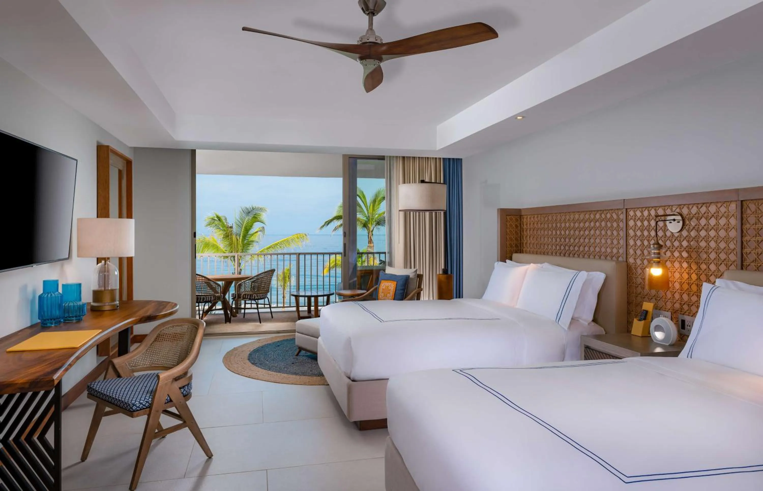 Queen Room with Two Queen Beds and Ocean View in Conrad Punta de Mita