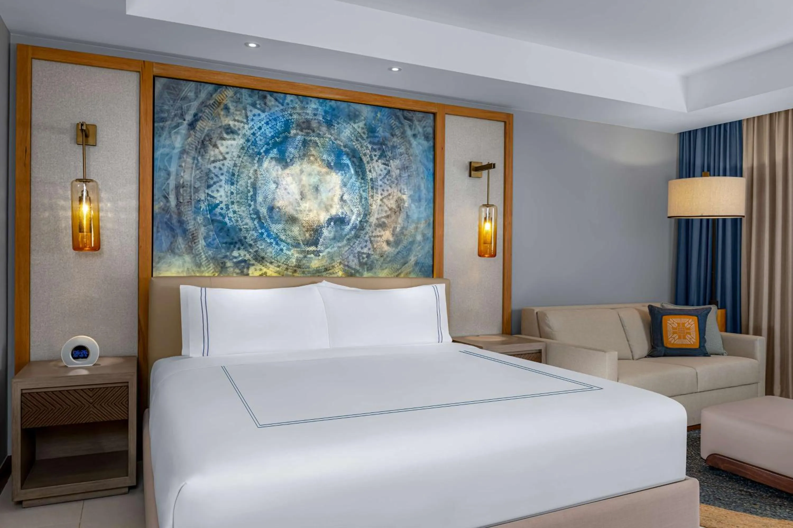 King Room with Roll-In Shower - Disability Access in Conrad Punta de Mita