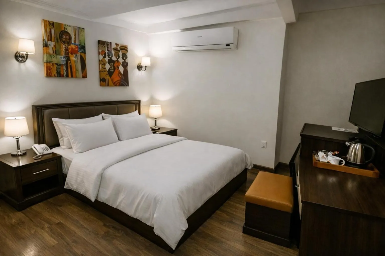 Deluxe Double Room Pyramids View - single occupancy in Pyramid Edge Hotel & Exclusive Pyramids View Rooftop