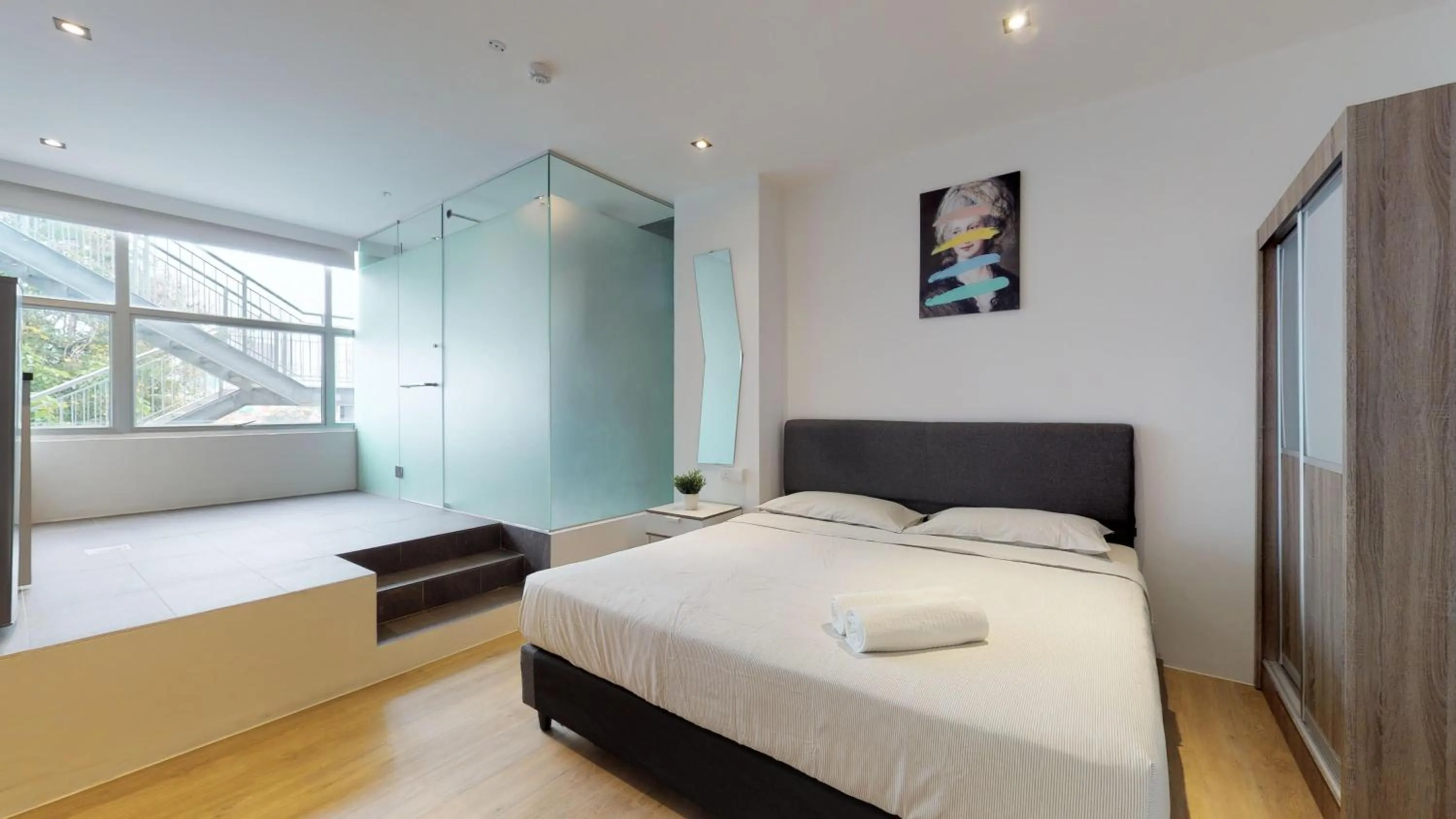 King Studio in International Service Apartments at Raeburn Park