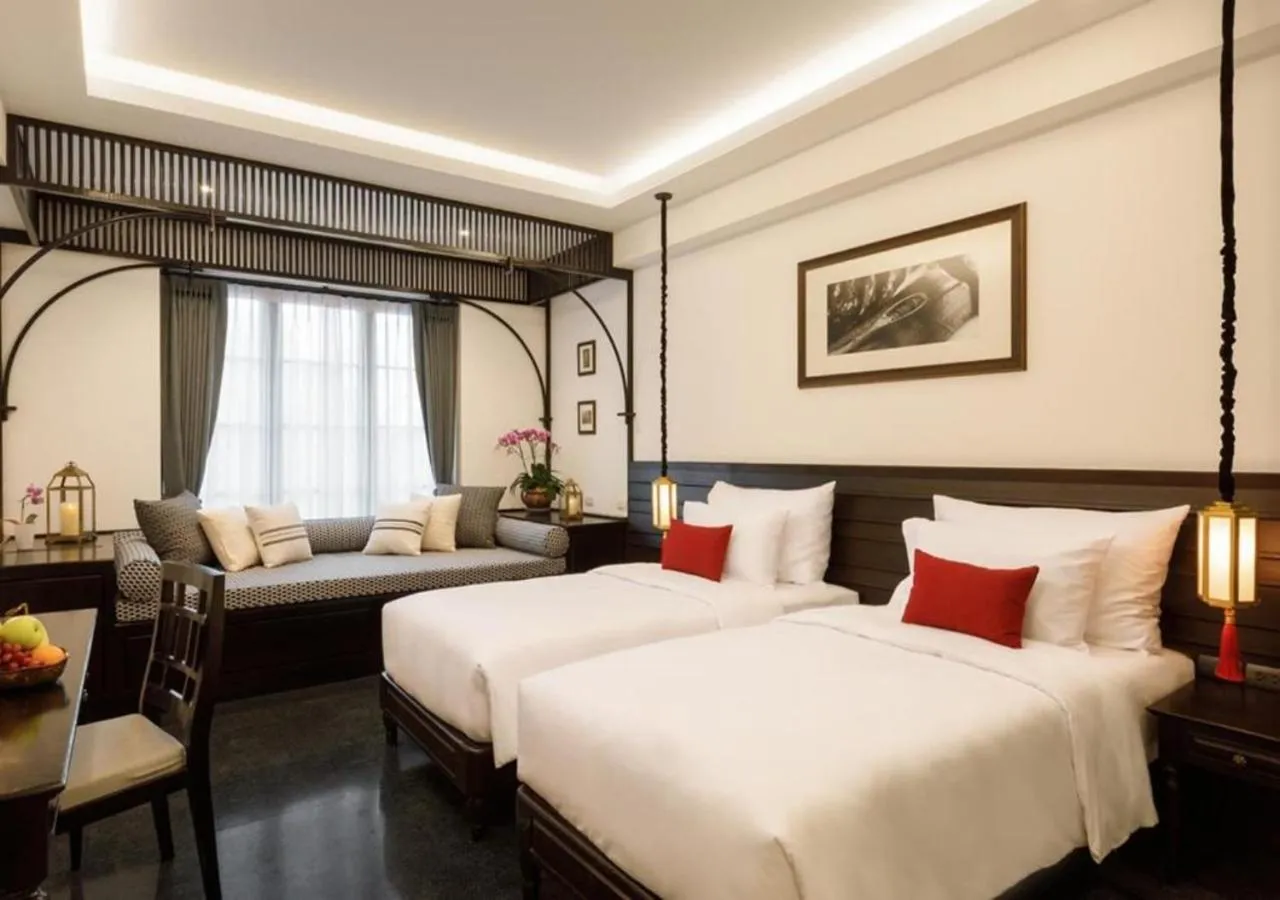 Deluxe Double or Twin Room with City View in Aksara Heritage