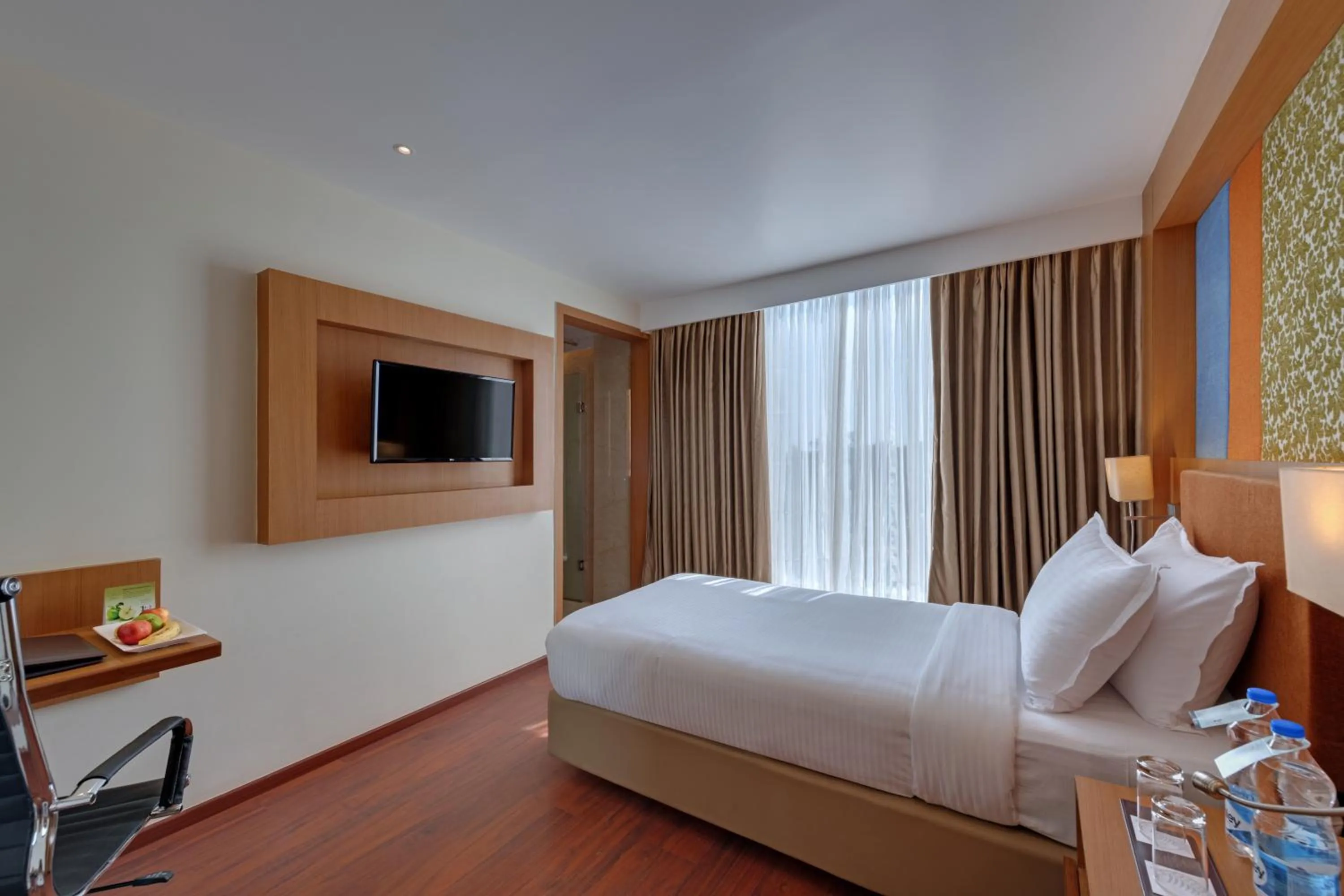 Winter Green Room, 1 Single Bed - single occupancy in The Fern, Kolhapur, Series by Marriott