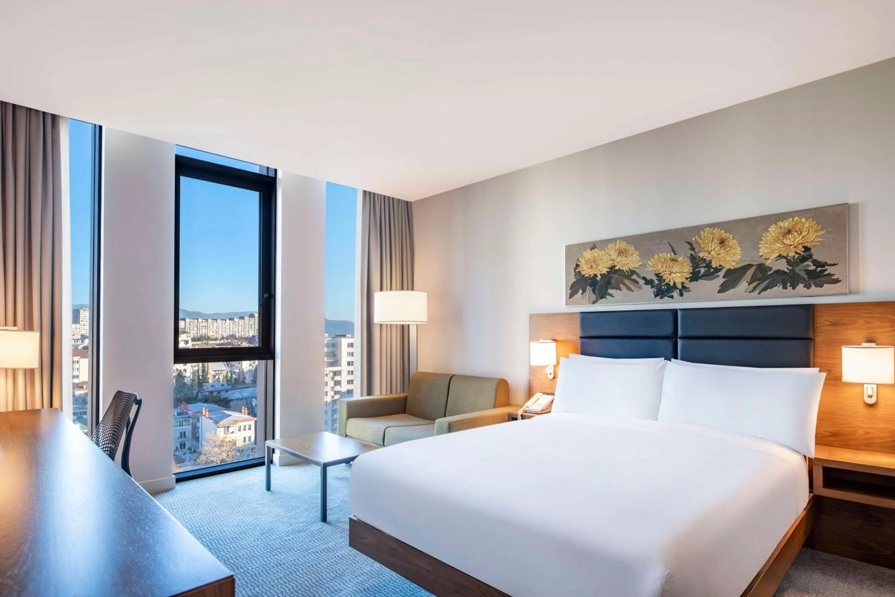 Queen Room with Sofa in Hilton Garden Inn Tbilisi Chavchavadze
