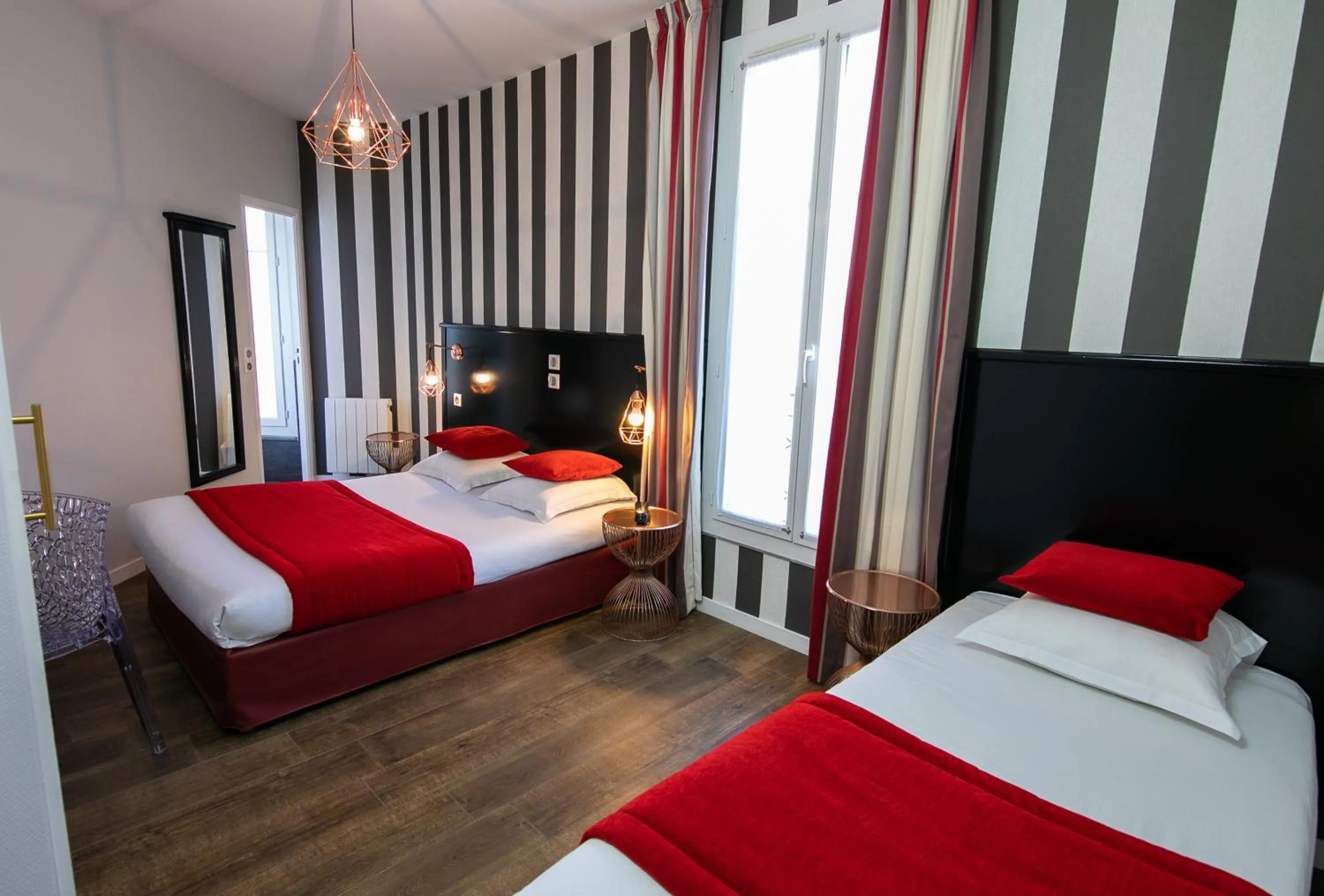 Triple Room in Eiffel Villa Garibaldi