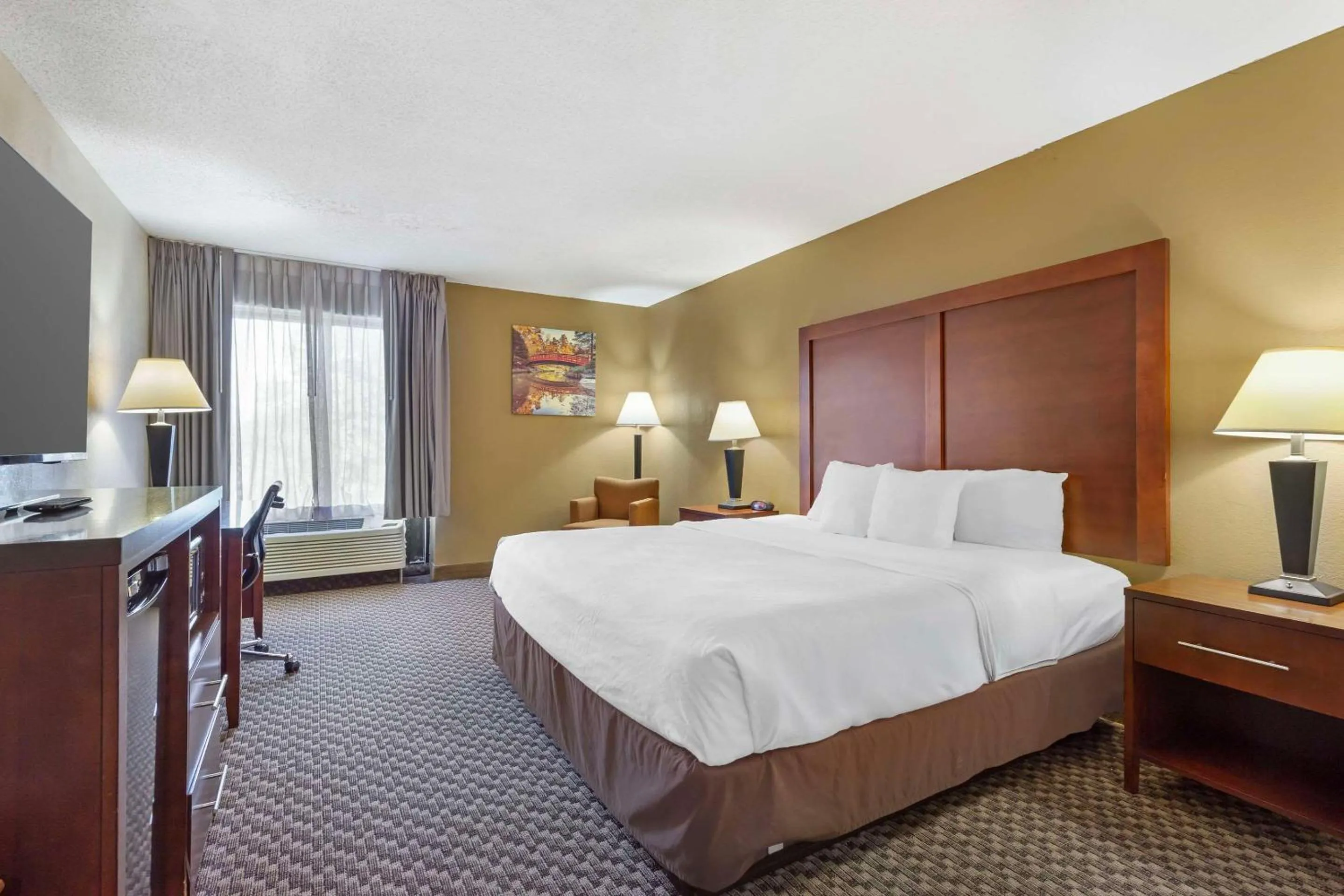 King Room in Clarion Pointe Research Triangle Park Durham