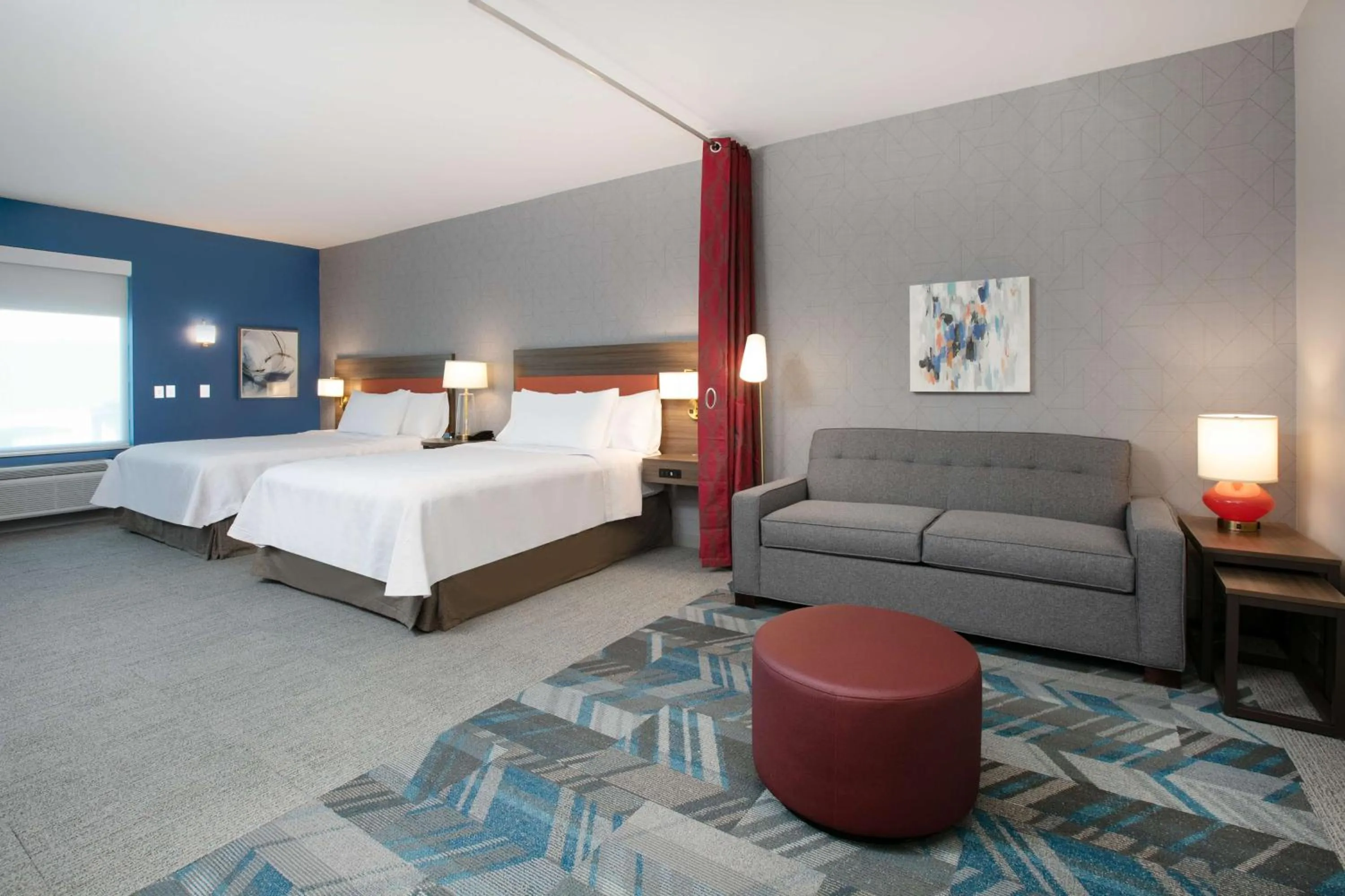 Queen Studio with Two Queen Beds - Mobility Access/Non-Smoking in Home2 Suites By Hilton Euless Dfw West, Tx