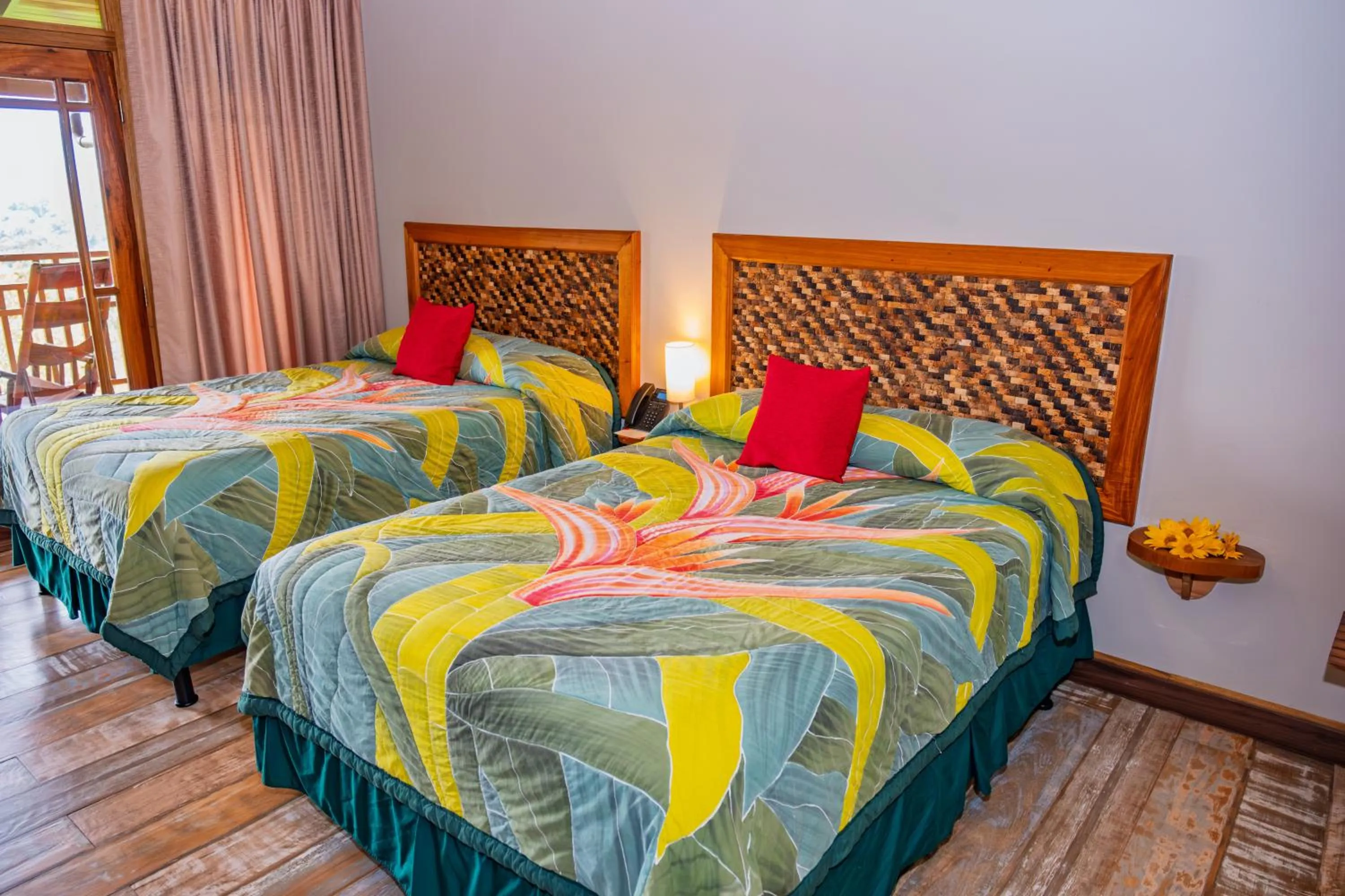 Standard room with views of the Arenal Volcano in Lost Iguana Resort and Spa