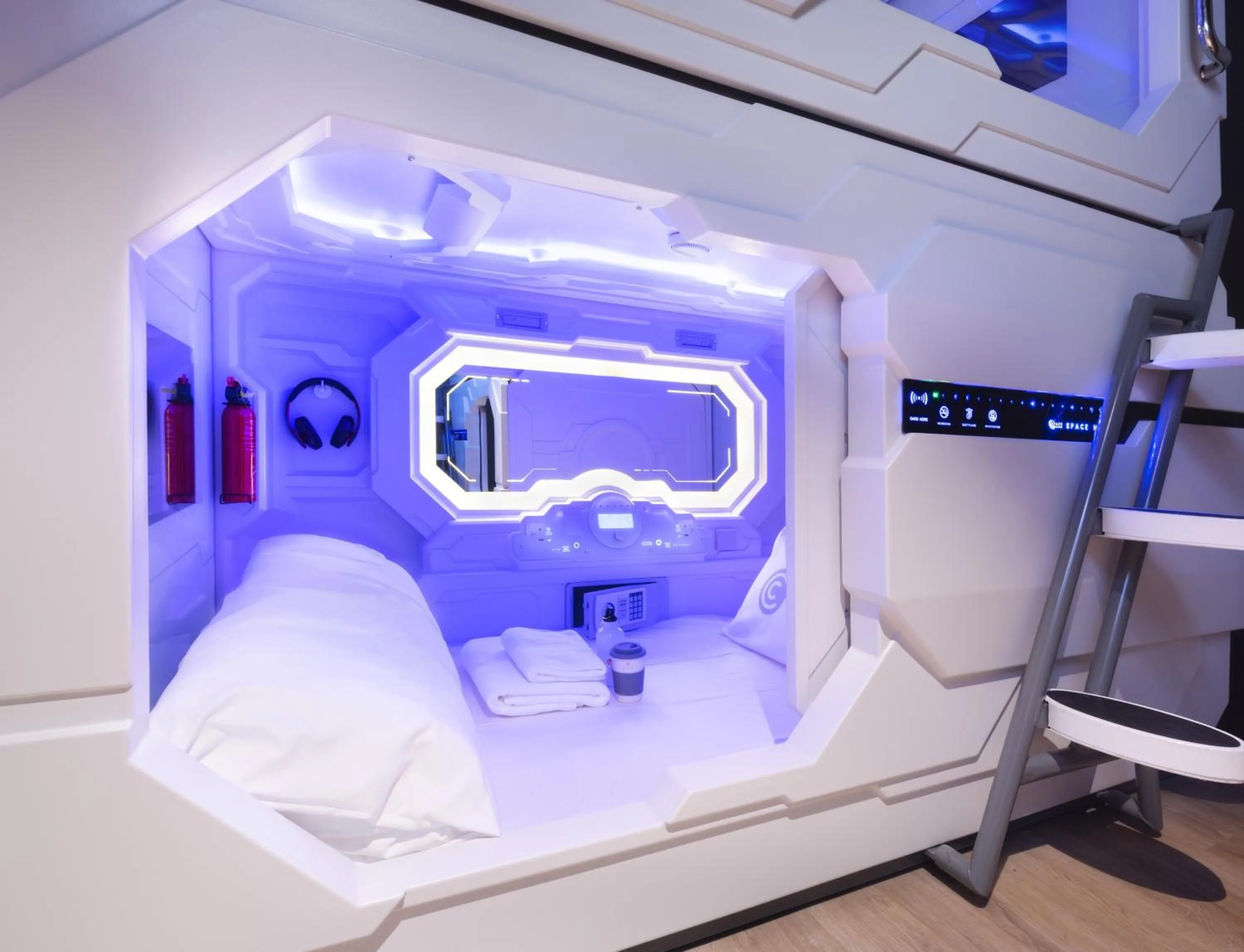 Side Entrance Capsule with One Single Bed in ibis Styles Ljubljana The Fuzzy Log