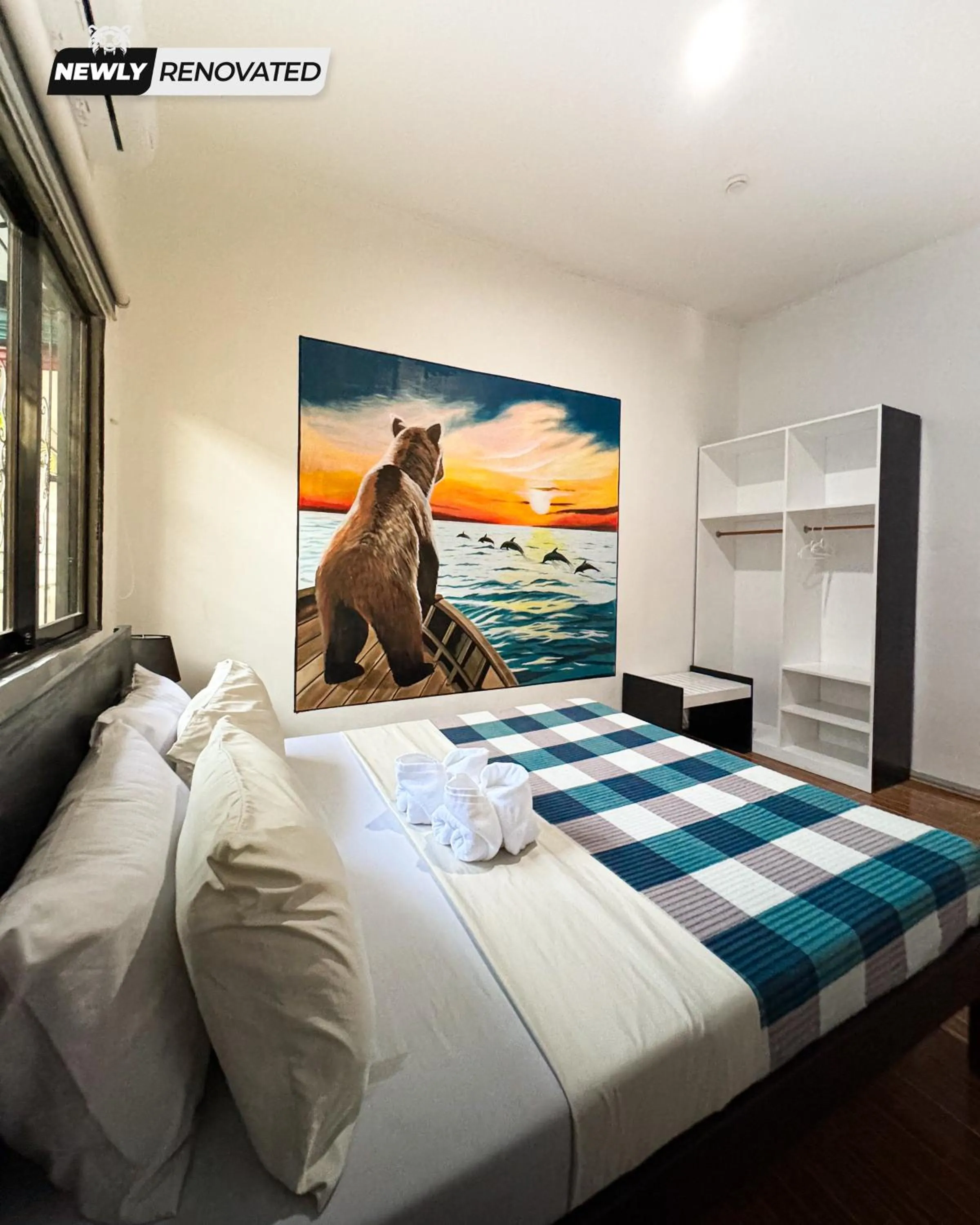 Double Room in Crazy Bears Hostel