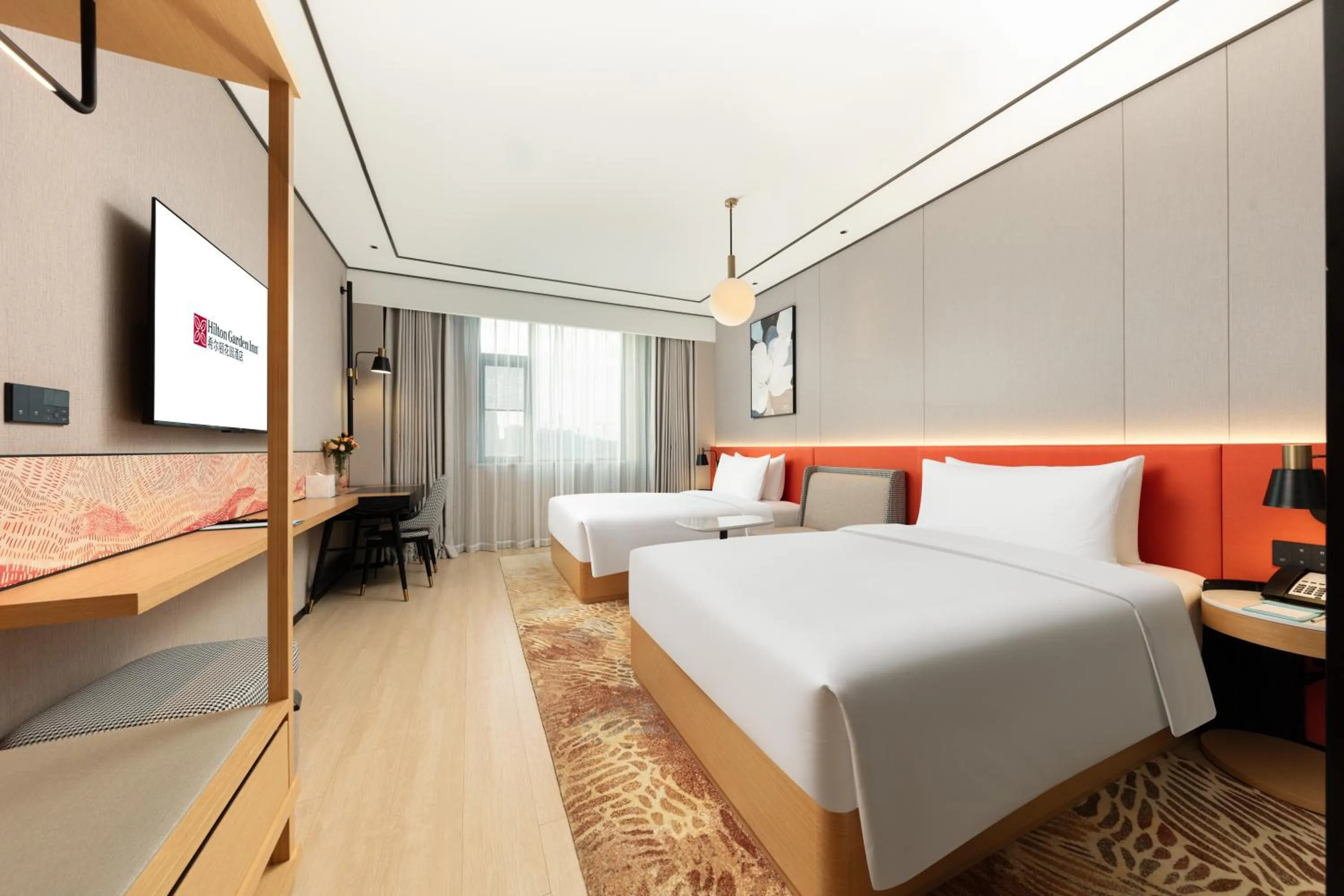 Twin Room - High Floor in Hilton Garden Inn Shanghai Jiading