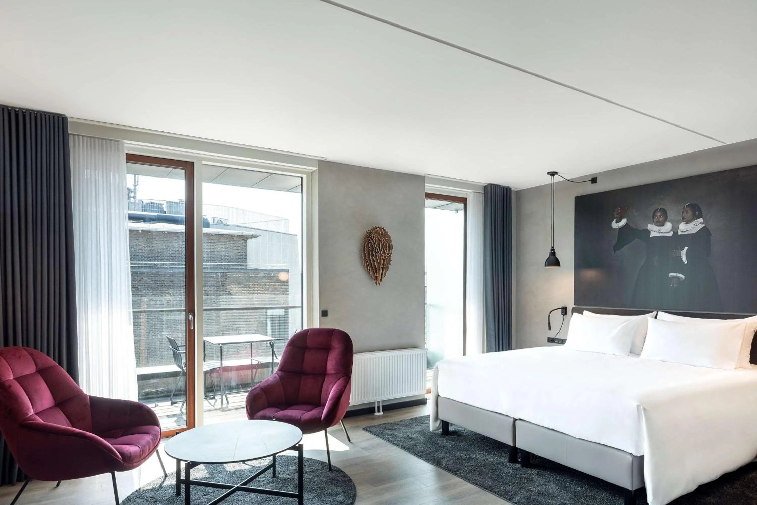 Junior Suite with Terrace in Radisson RED Aarhus