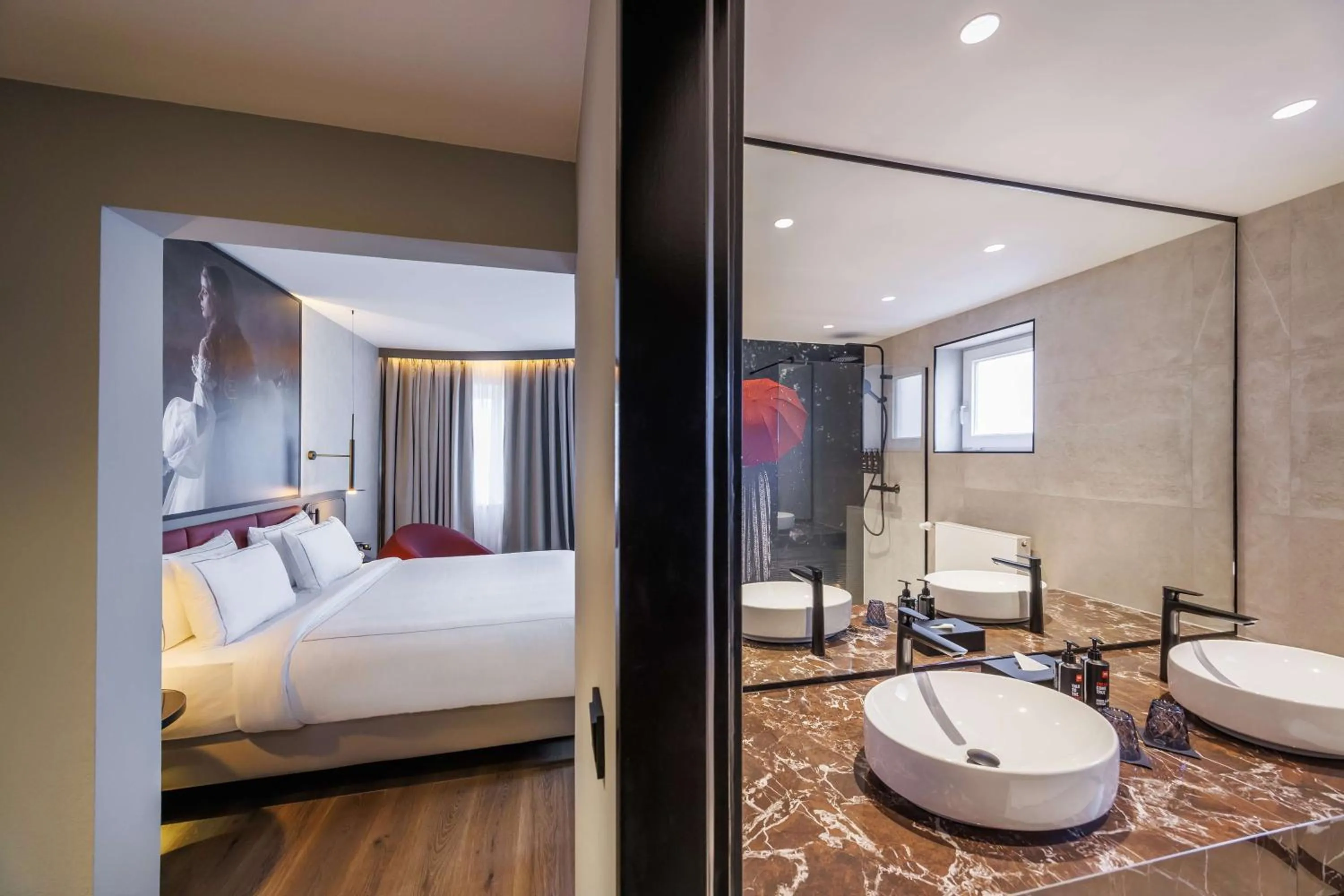 Junior Suite with Sofa Bed in Radisson RED Berlin Kudamm