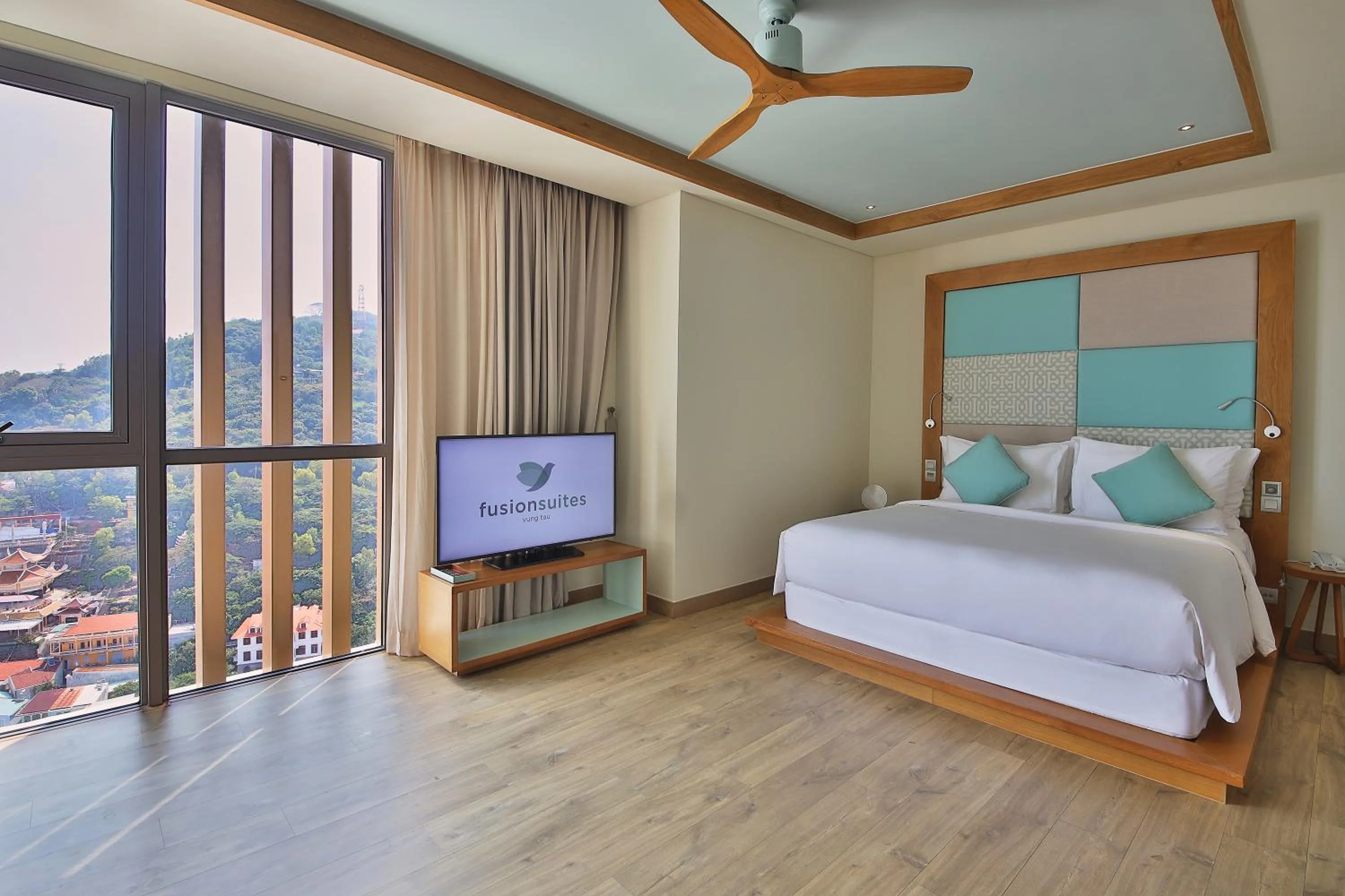 Fusion Studio Apartment with City View in Fusion Suites Vung Tau