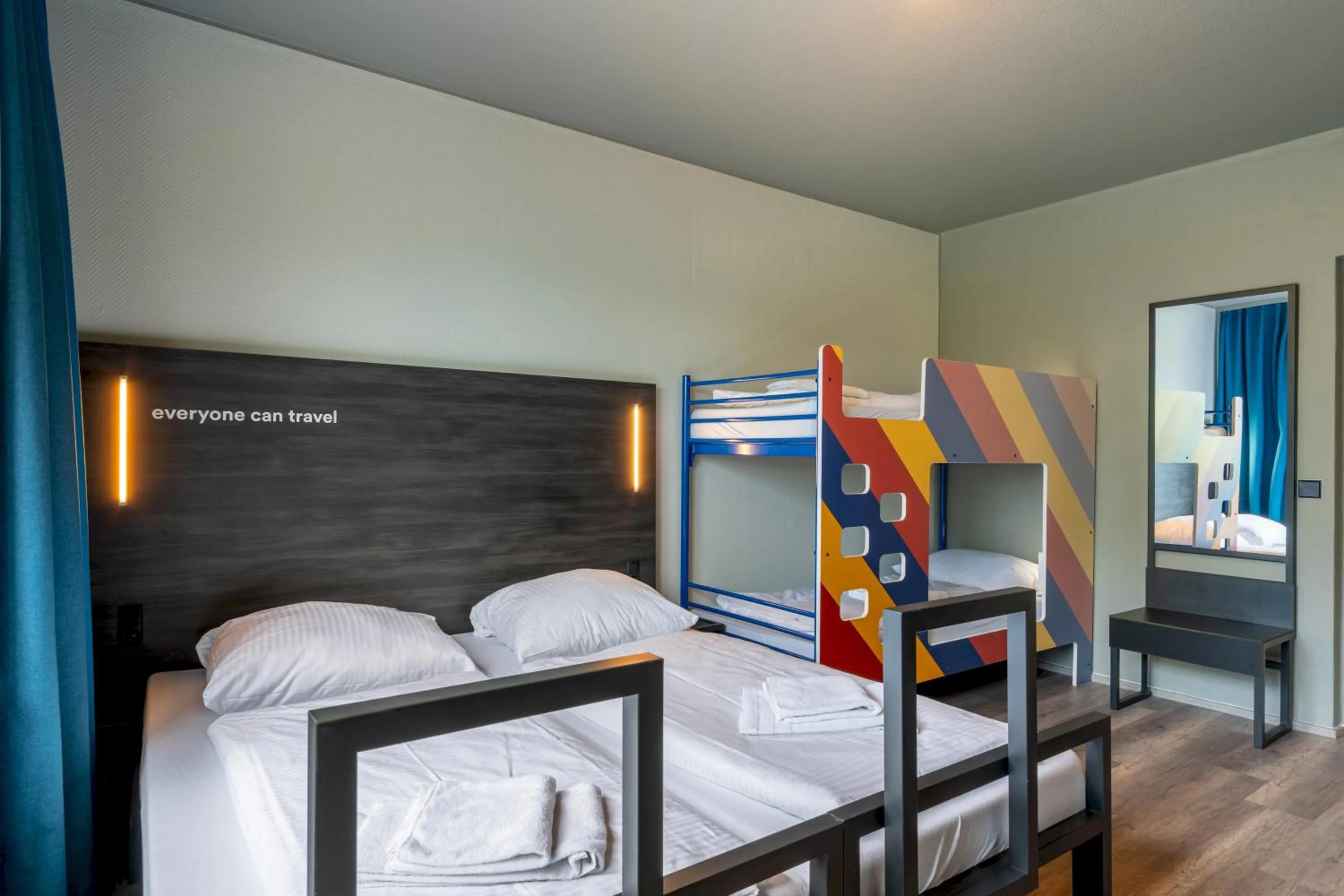 Family Room (2 Adults + 2 Children) in a&o Berlin Kolumbus