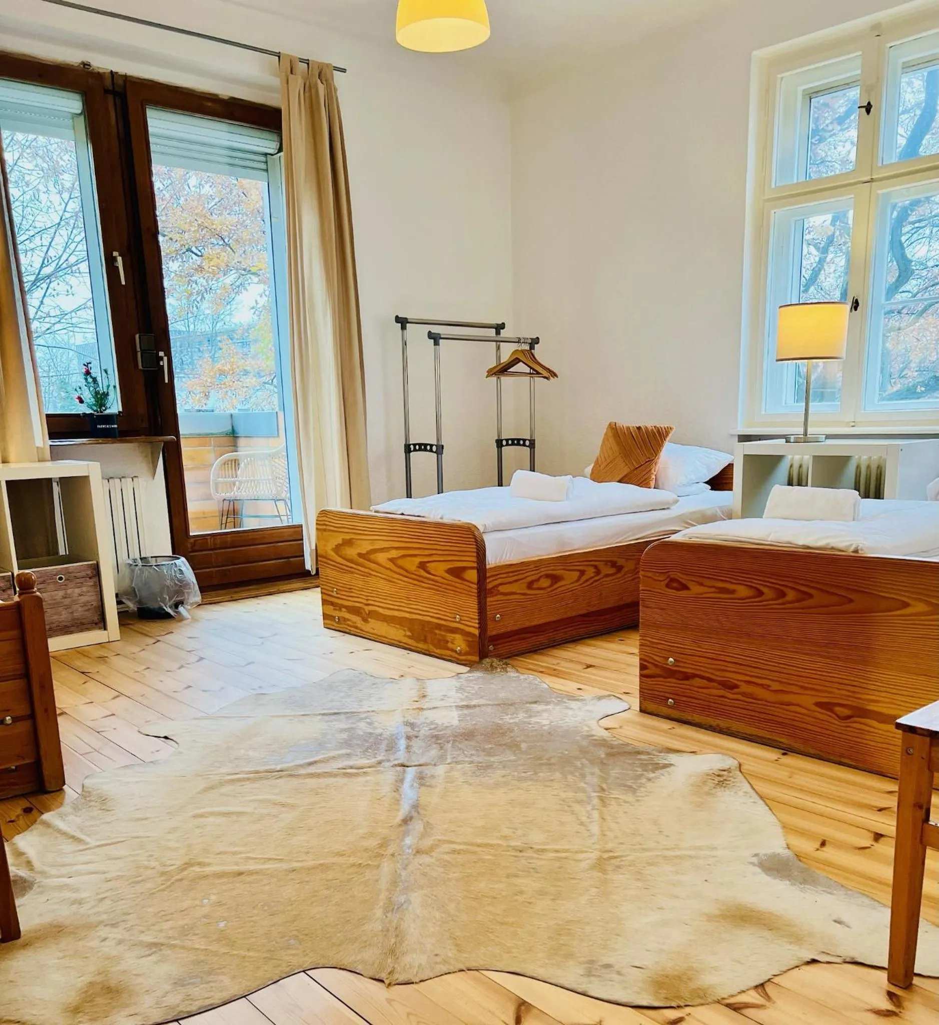 Quadruple Room with Shared Bathroom in Hotel Nest